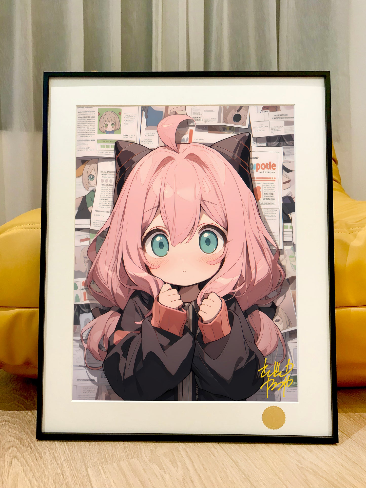 Xing Kong Studio - Anya Forger Hong Kong Style Ver. Poster Frame