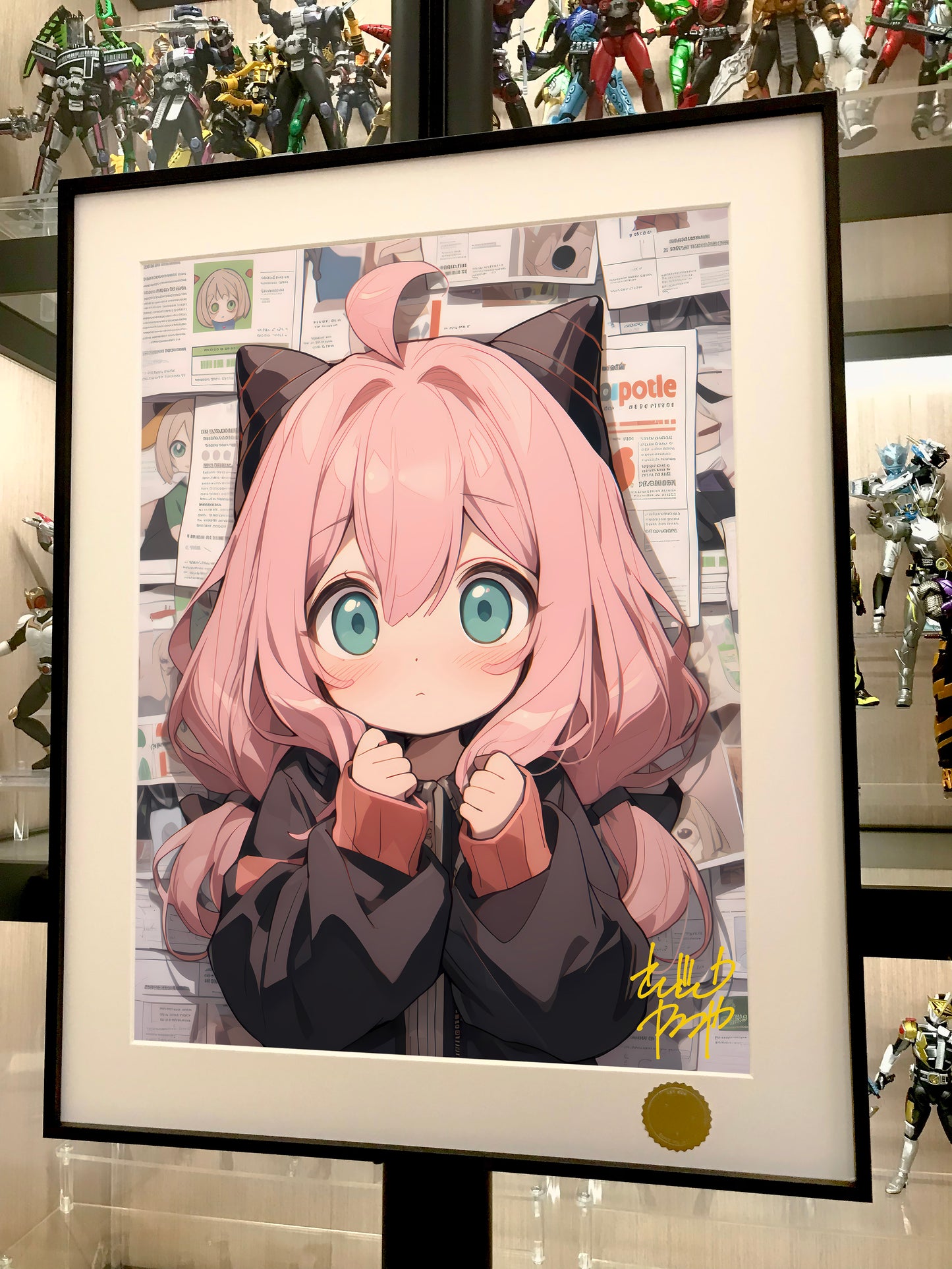 Xing Kong Studio - Anya Forger Hong Kong Style Ver. Poster Frame