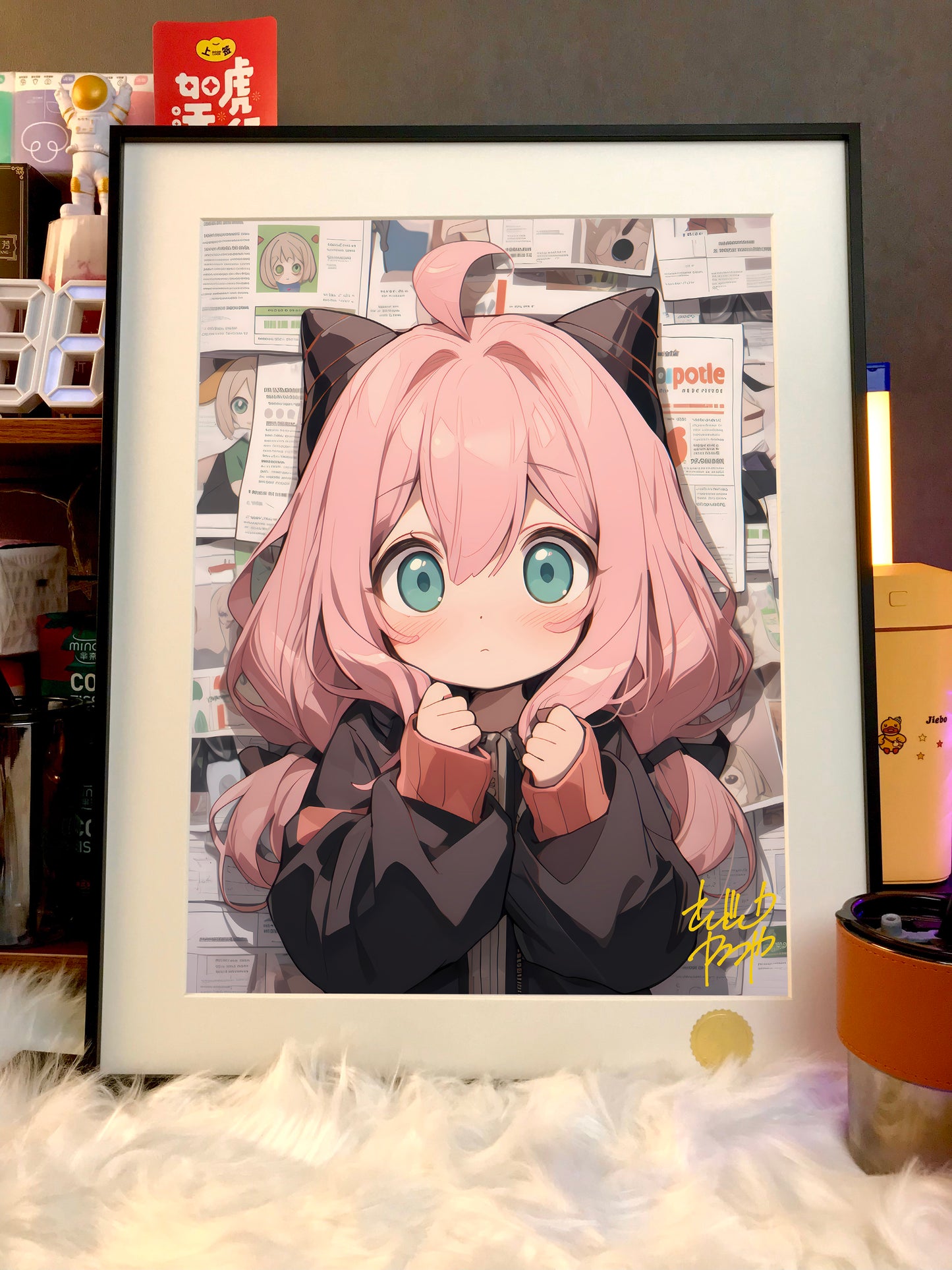 Xing Kong Studio - Anya Forger Hong Kong Style Ver. Poster Frame