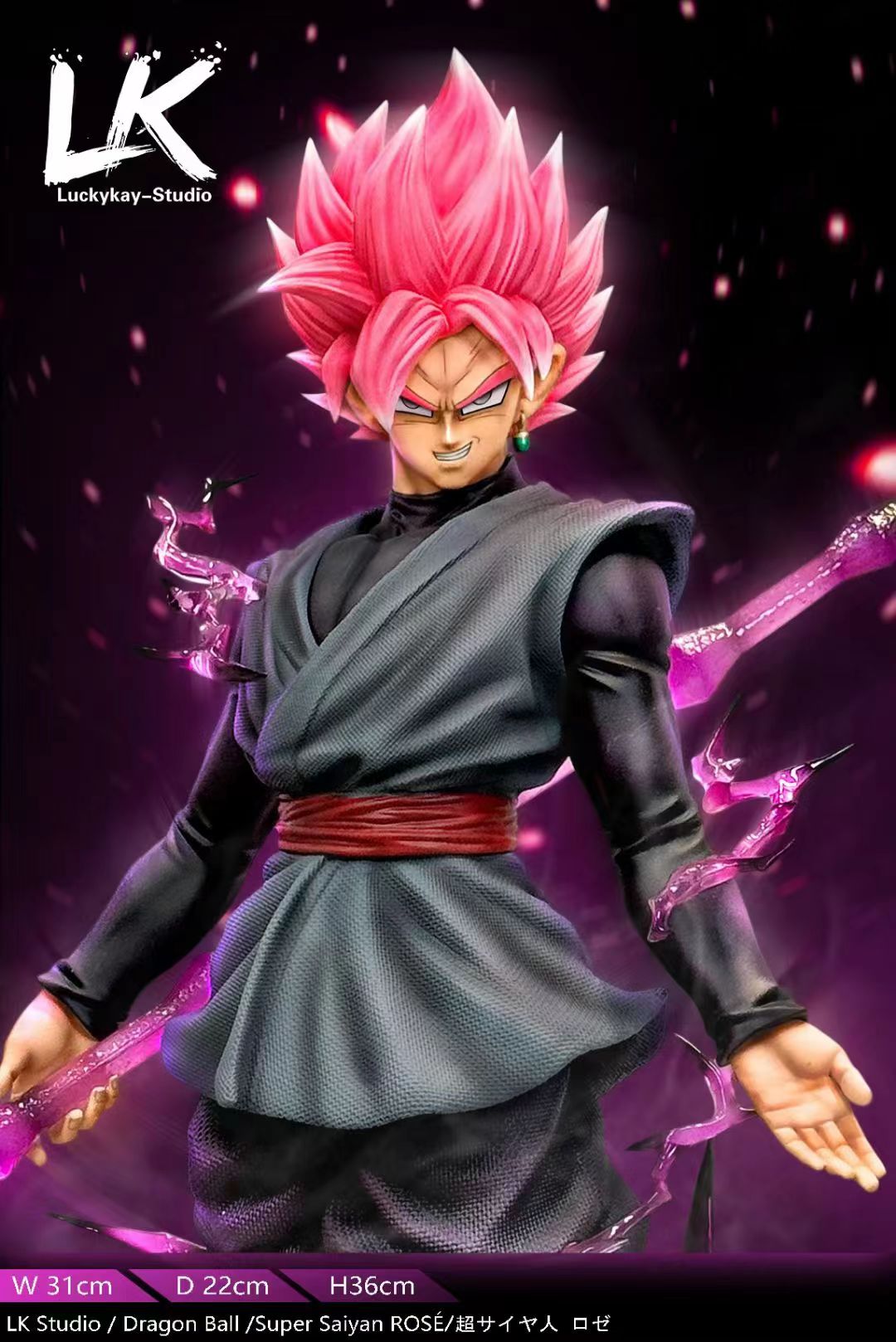 LK Studio / LuckyKay Studio - Super Saiyan Rose Goku Black