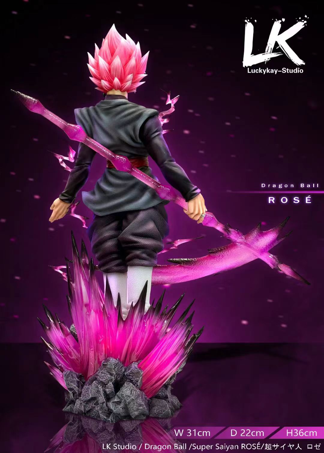 LK Studio / LuckyKay Studio - Super Saiyan Rose Goku Black