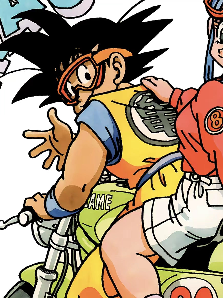Xing Kong Studio - Son Goku & Chi-Chi Poster Frame