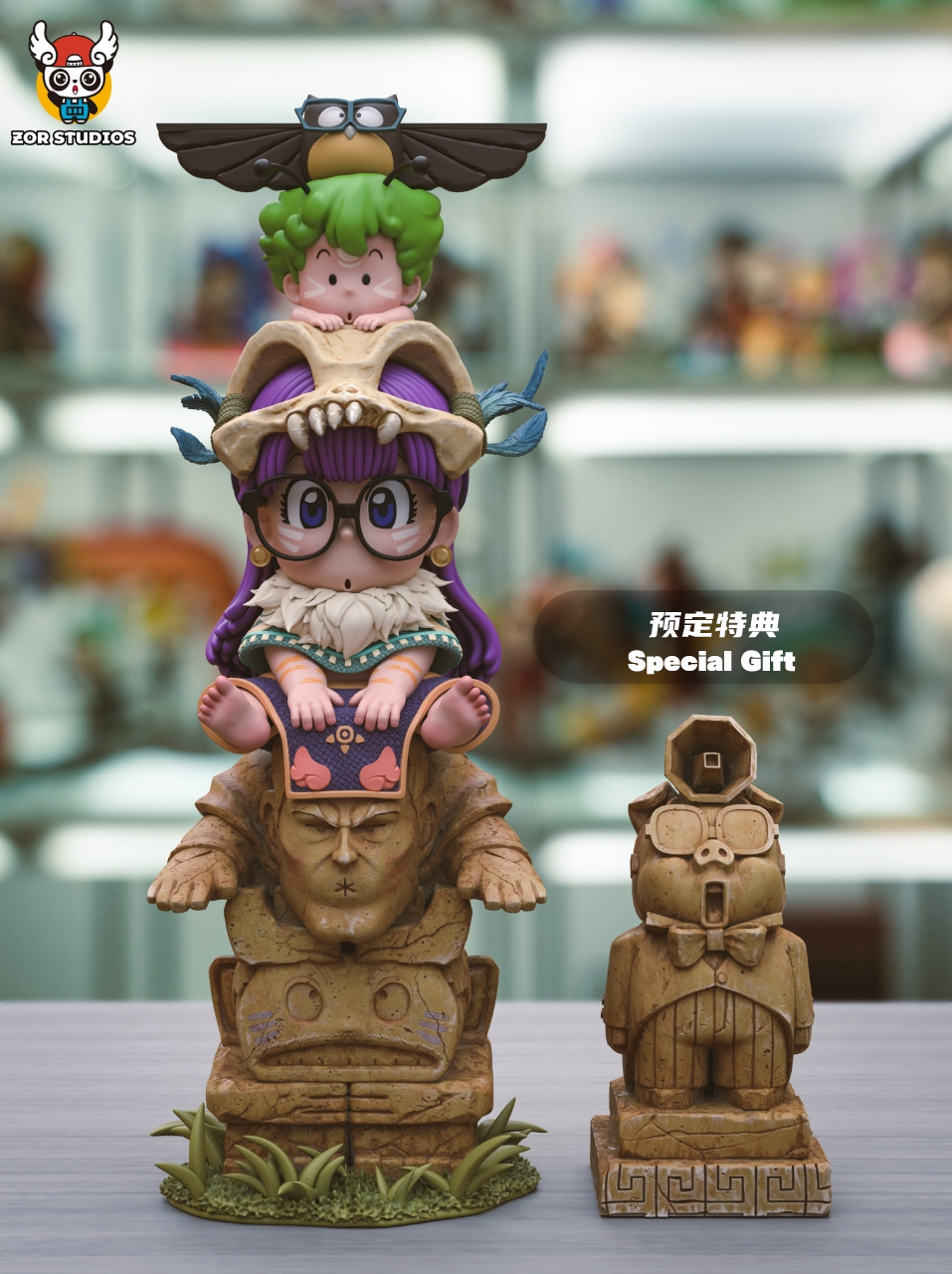 ZOR Studio - Indian Totem Pole Arale Norimaki