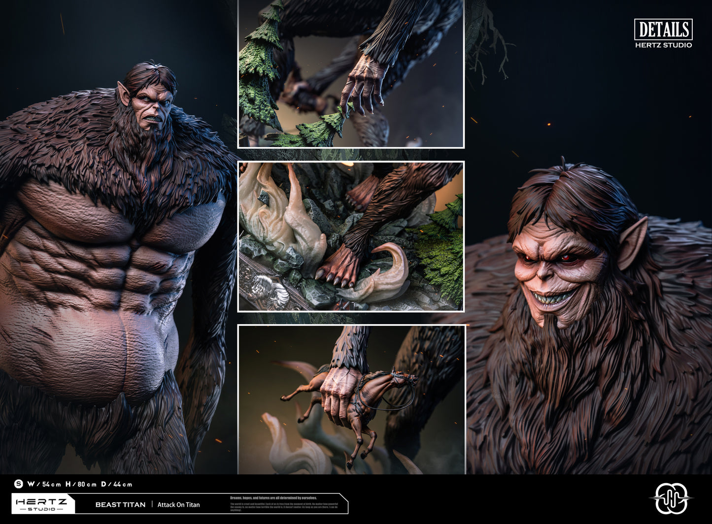 Hertz Studio - Beast Titan Zeke Yeager