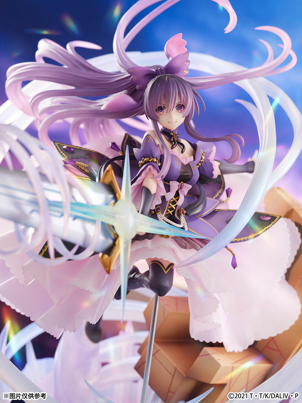 Shibuya Scramble Figure/ SSF - Tohka Yatogami Princess Amethyst Dress Ver.
