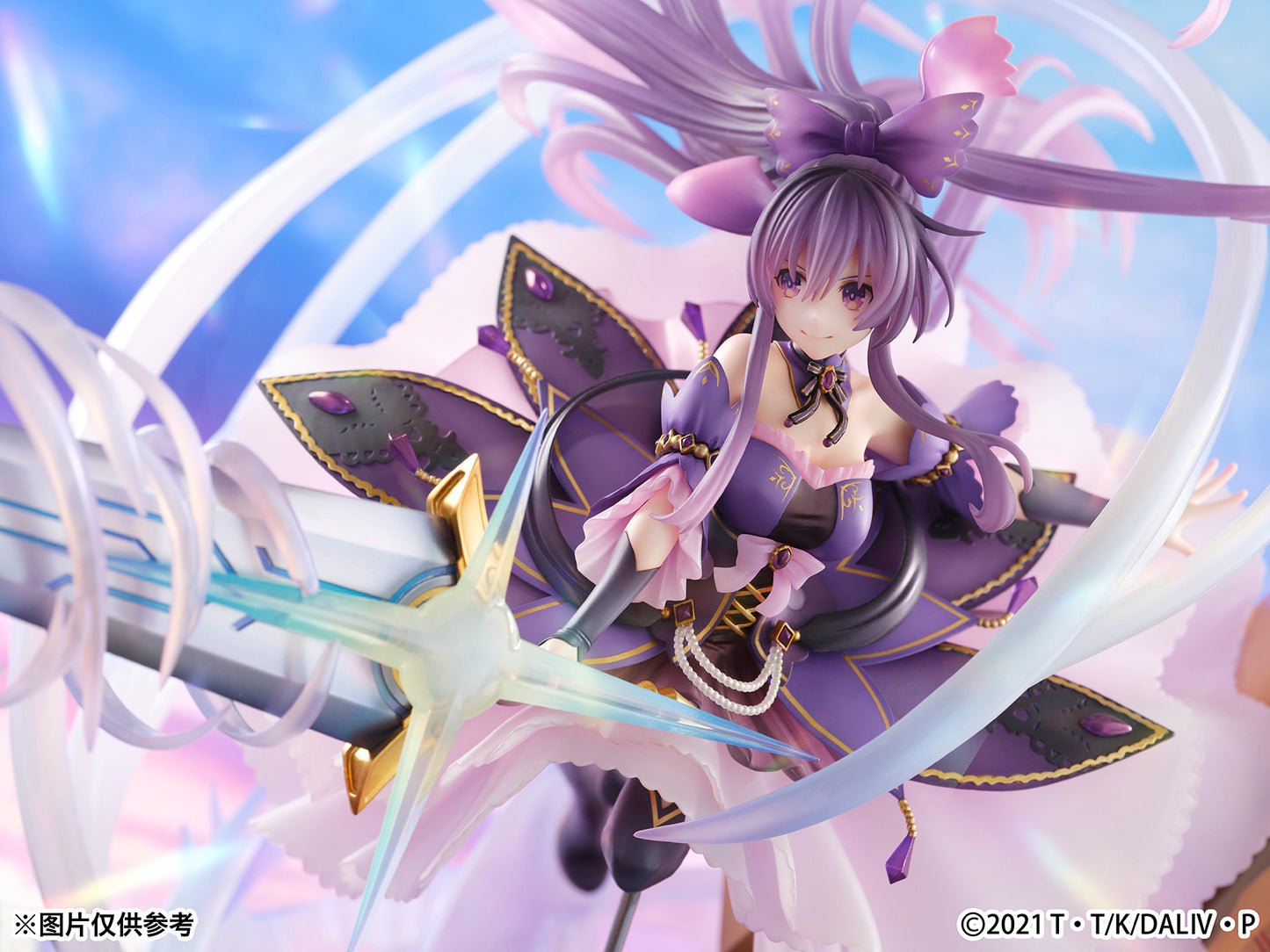 Shibuya Scramble Figure/ SSF - Tohka Yatogami Princess Amethyst Dress Ver.