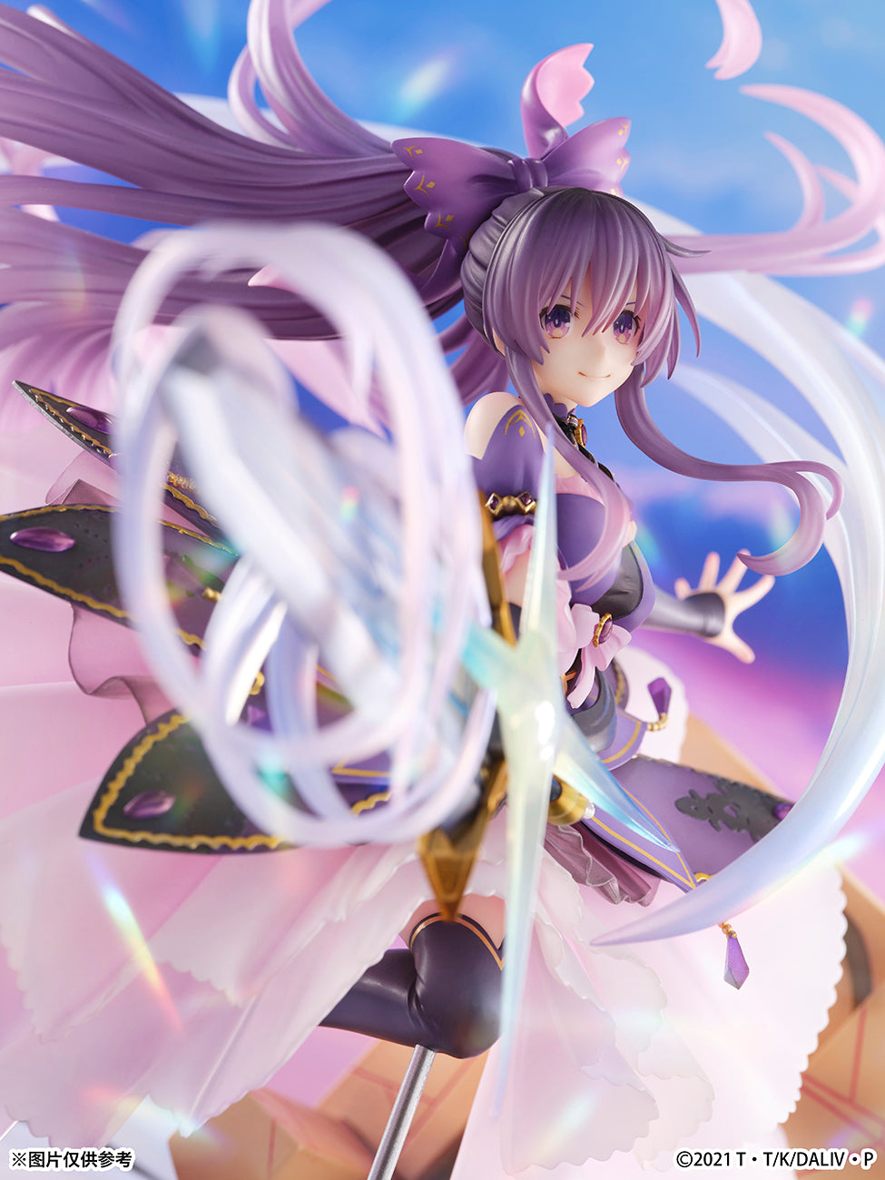 Shibuya Scramble Figure/ SSF - Tohka Yatogami Princess Amethyst Dress Ver.