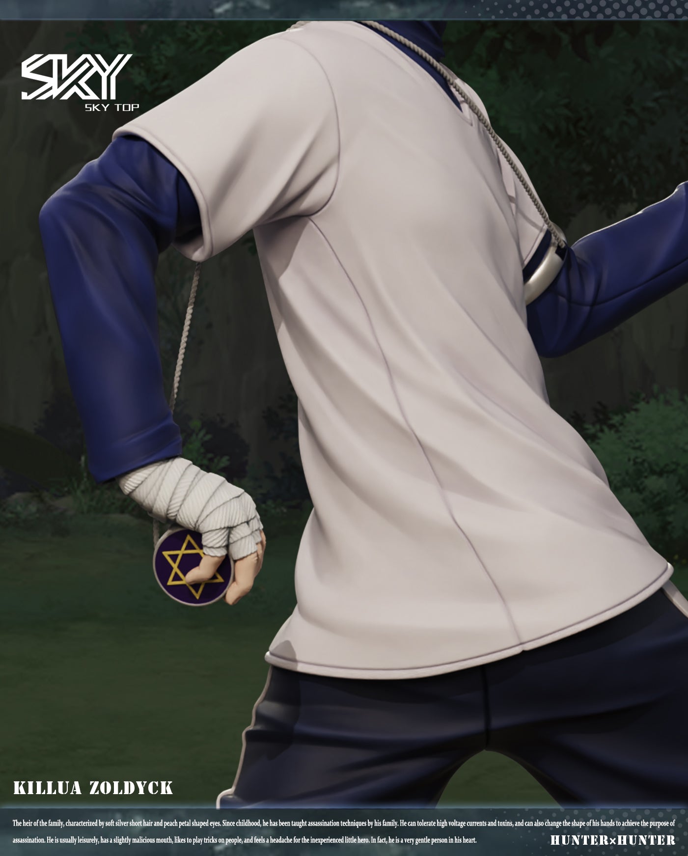 Sky Top Studio - Killua Zoldyck Playing Yo-yo