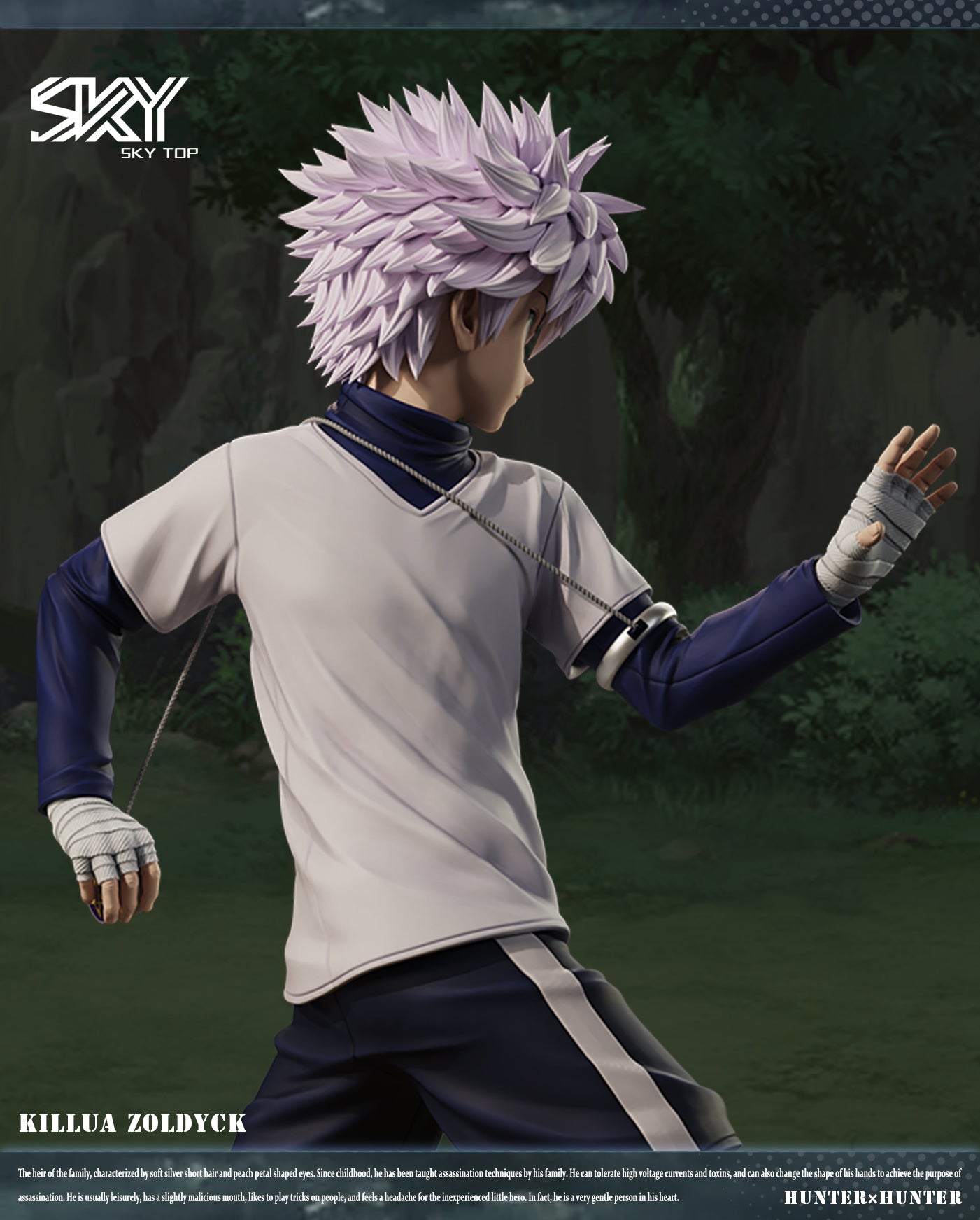 Sky Top Studio - Killua Zoldyck Playing Yo-yo