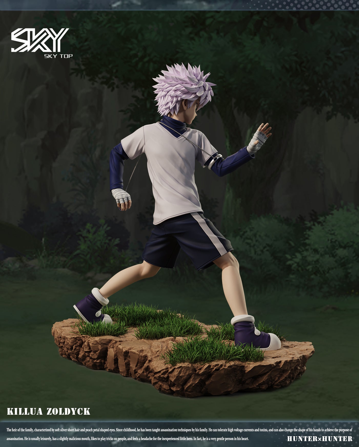 Sky Top Studio - Killua Zoldyck Playing Yo-yo