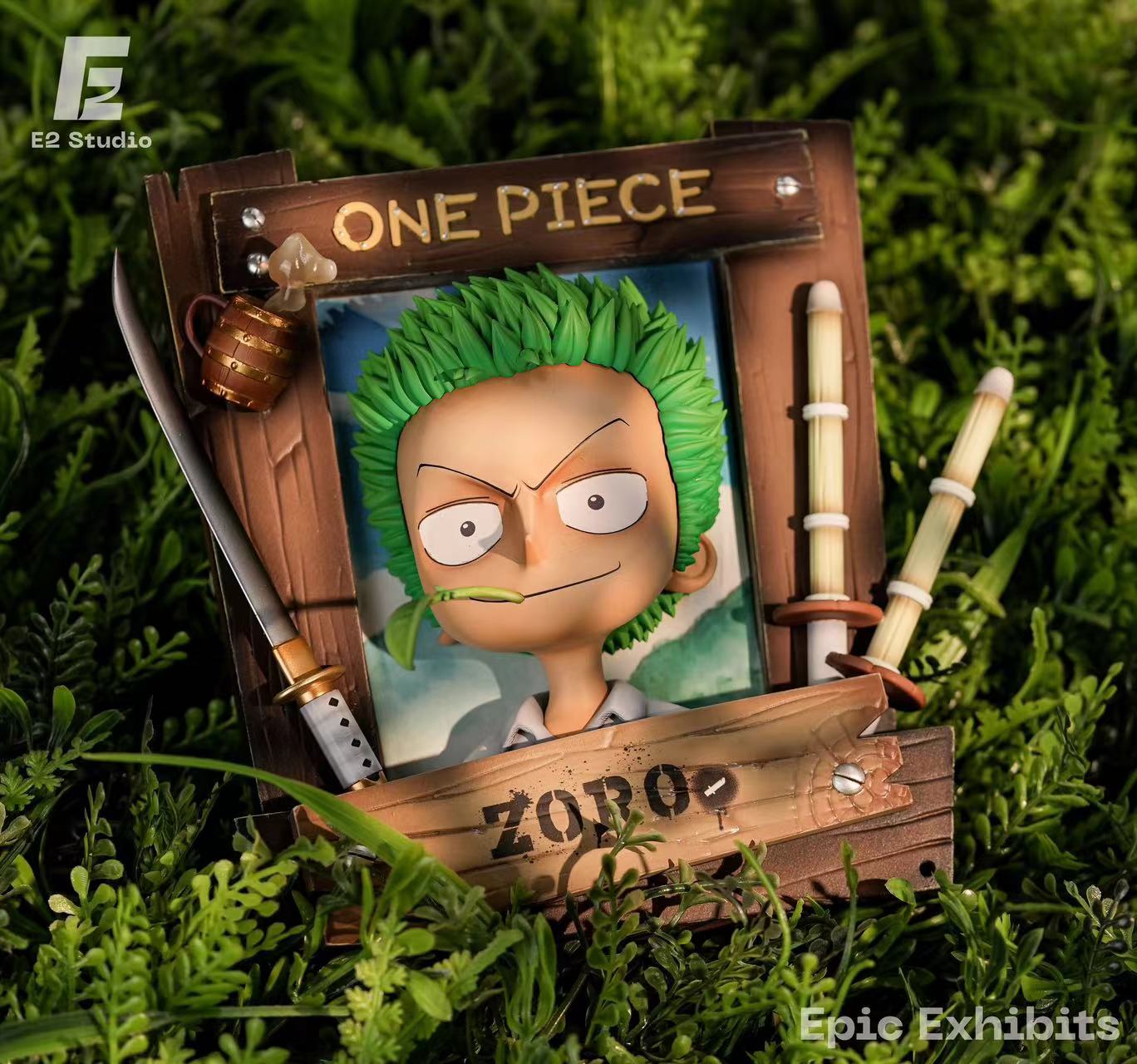 E2 Studio - Monkey D. Luffy / Tony Tony Chopper / Roronoa Zoro / Nami Chibi Frame Ver.