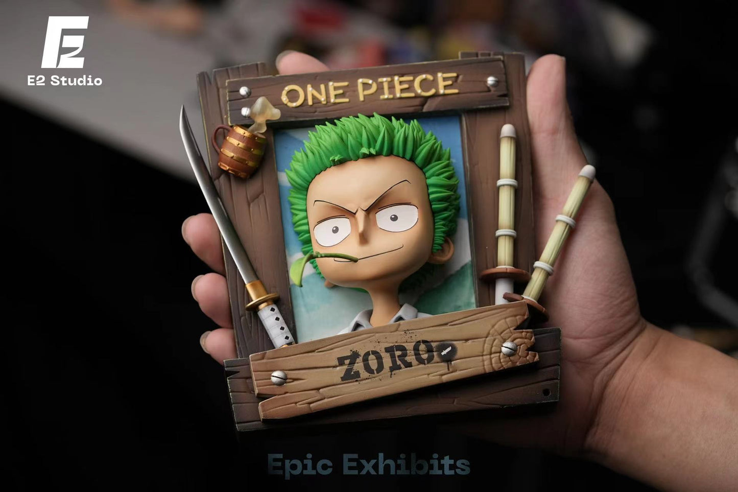 E2 Studio - Monkey D. Luffy / Tony Tony Chopper / Roronoa Zoro / Nami Chibi Frame Ver.