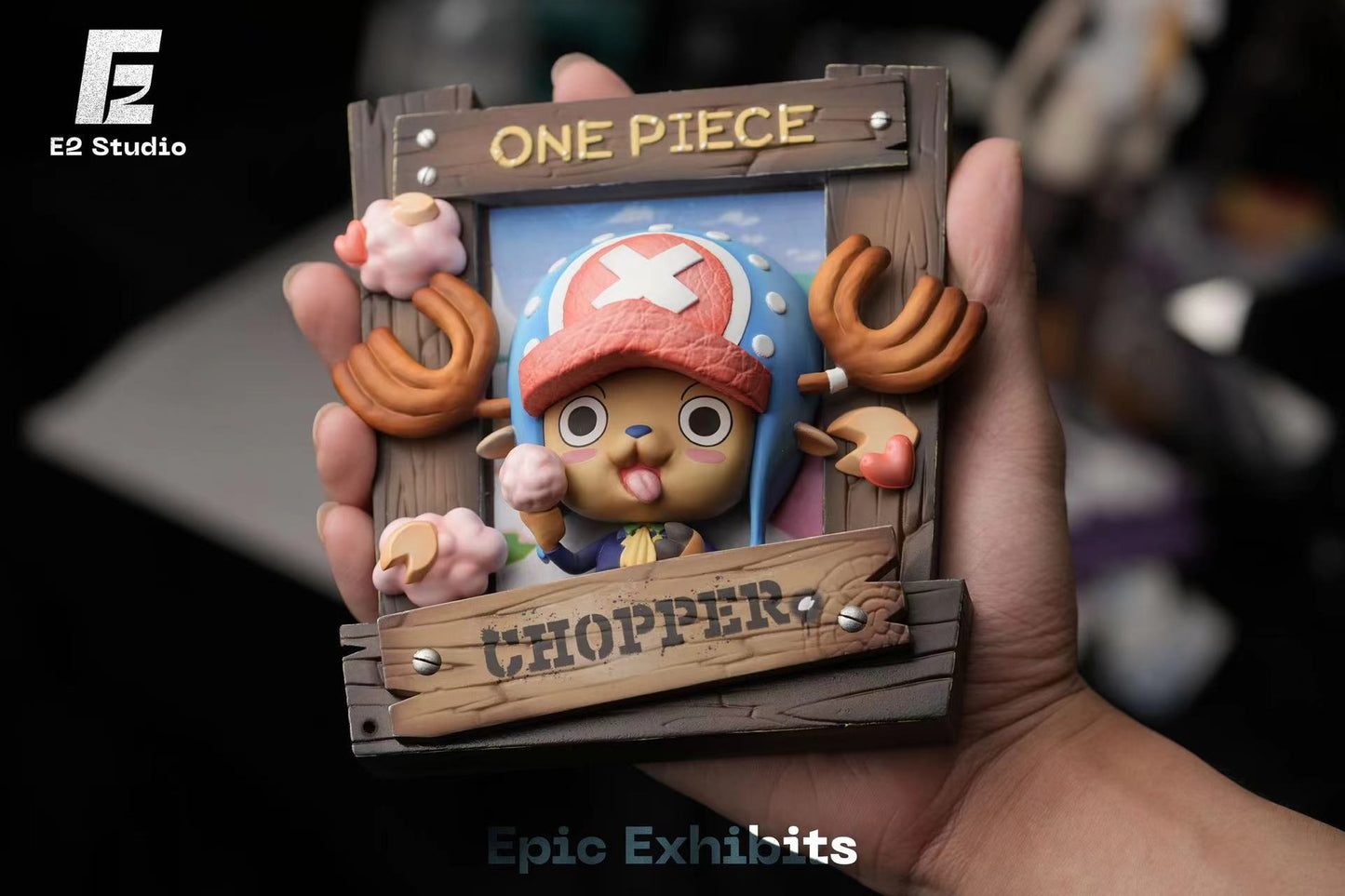 E2 Studio - Monkey D. Luffy / Tony Tony Chopper / Roronoa Zoro / Nami Chibi Frame Ver.