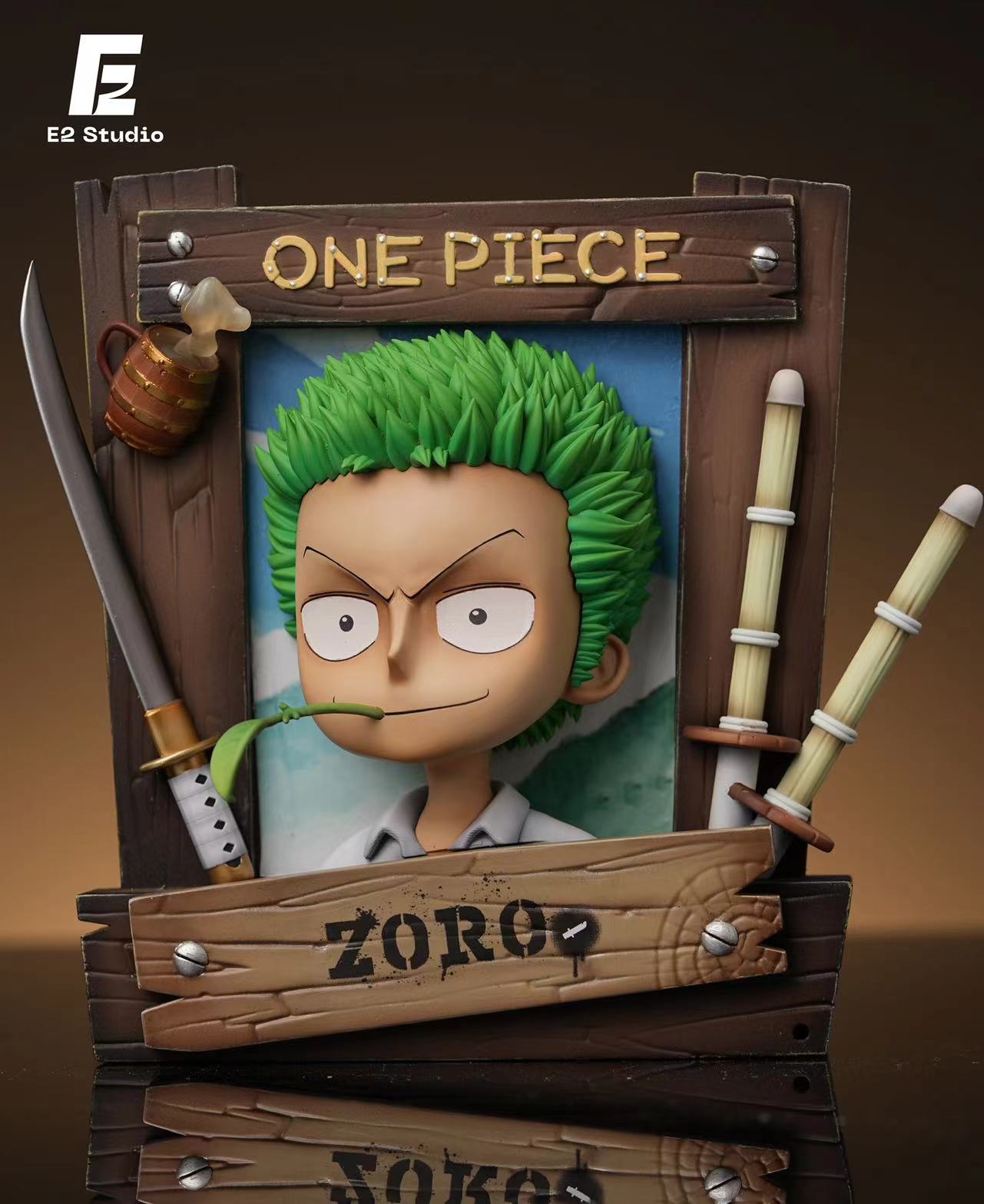E2 Studio - Monkey D. Luffy / Tony Tony Chopper / Roronoa Zoro / Nami Chibi Frame Ver.