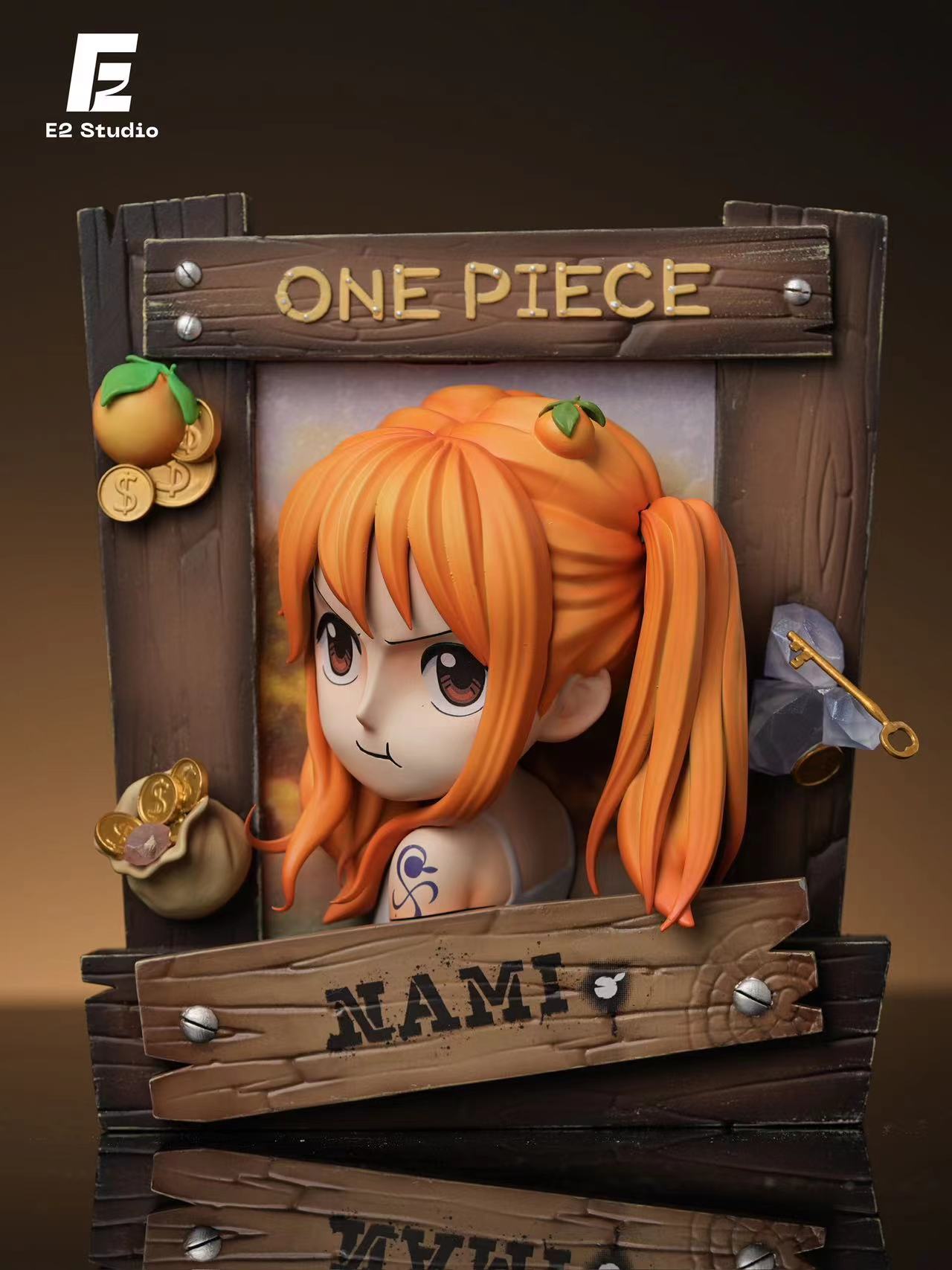 E2 Studio - Monkey D. Luffy / Tony Tony Chopper / Roronoa Zoro / Nami Chibi Frame Ver.