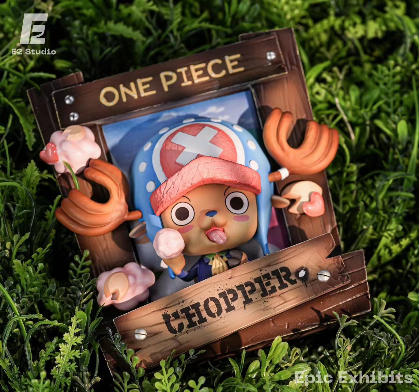 E2 Studio - Monkey D. Luffy / Tony Tony Chopper / Roronoa Zoro / Nami Chibi Frame Ver.
