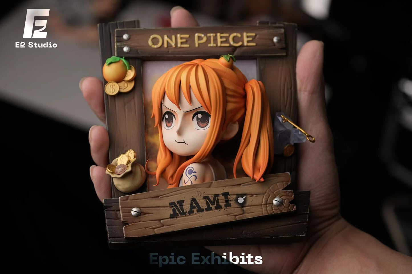 E2 Studio - Monkey D. Luffy / Tony Tony Chopper / Roronoa Zoro / Nami Chibi Frame Ver.