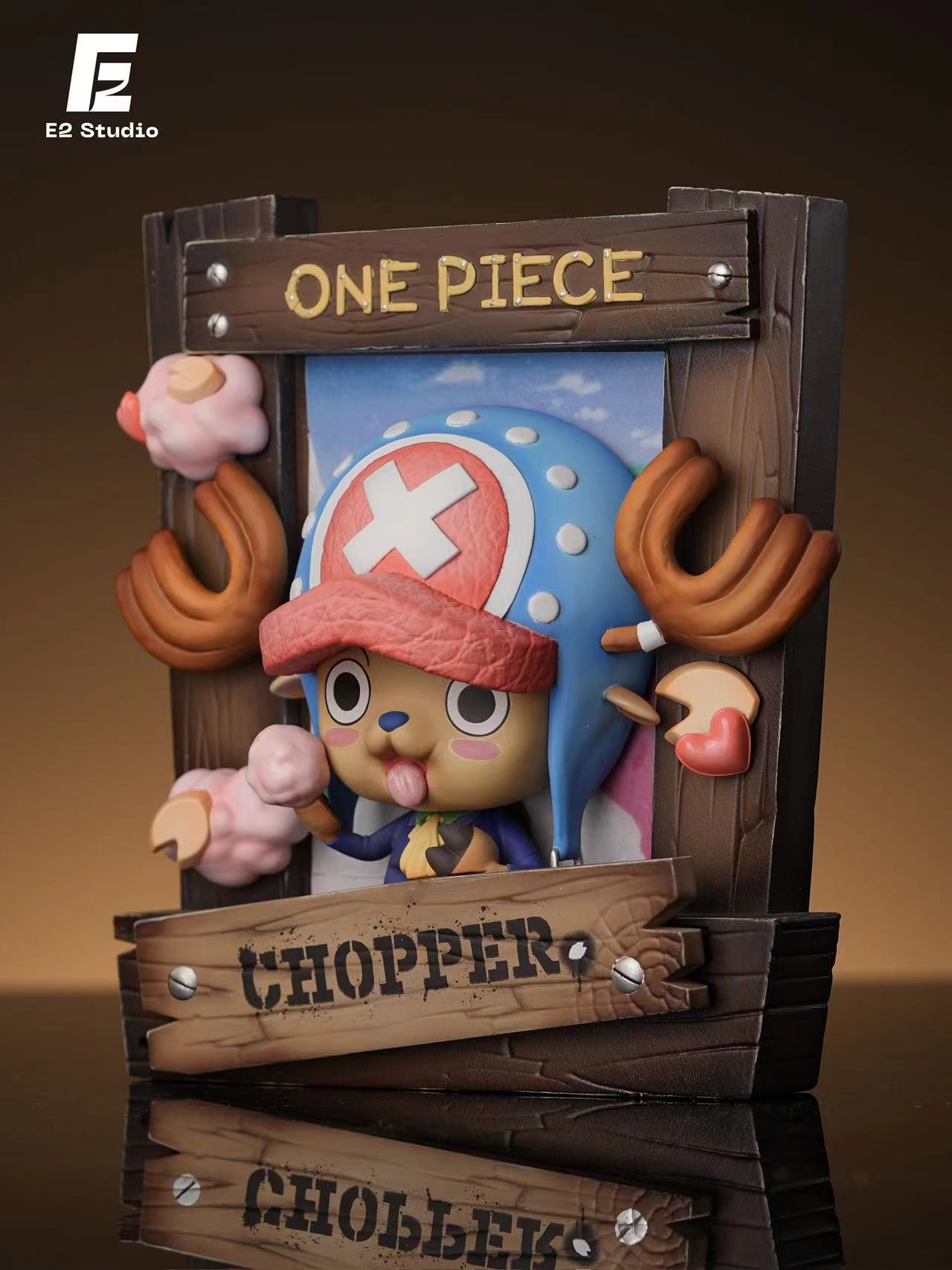 E2 Studio - Monkey D. Luffy / Tony Tony Chopper / Roronoa Zoro / Nami Chibi Frame Ver.