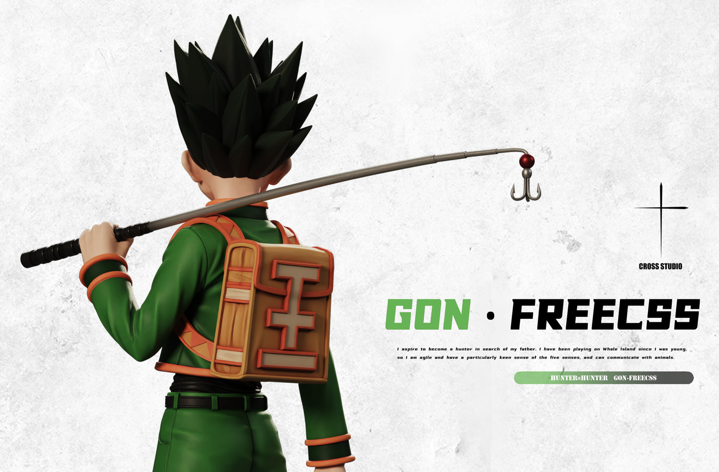 Cross Studio - Gon Freecss Taking Fishing Rod