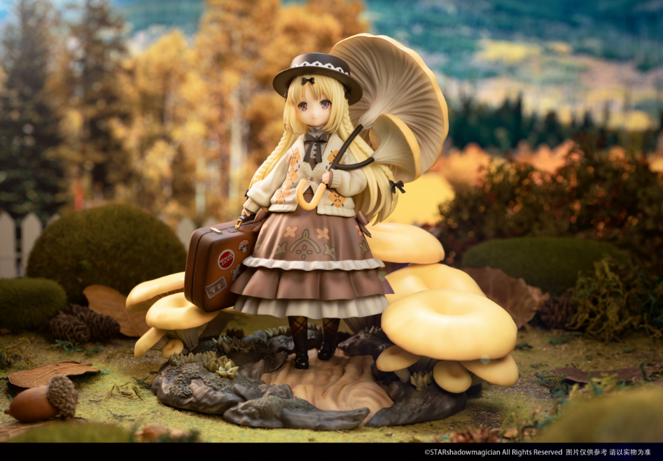Reverse Studio x Merry GOODS - Pleurotus Citrinopileatus Mushroom Girls Ver.