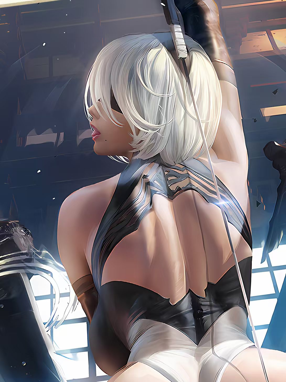 Xing Kong Studio - YoRHa No.2 Type B/ 2B Poster Frame