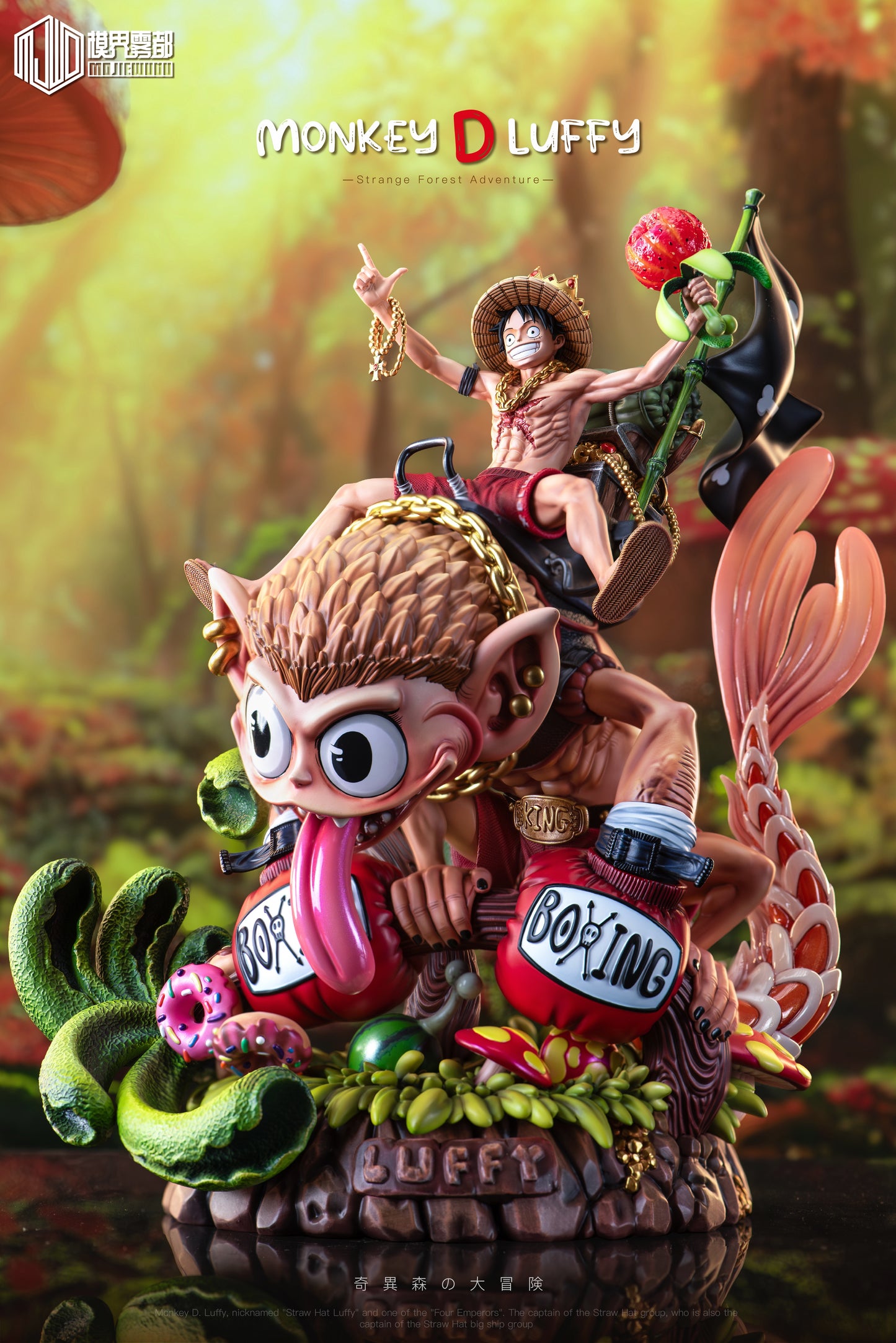 Mo Jie Wu Du Studio / MJ Studio - Monkey D. Luffy & Fish Tail Monkey