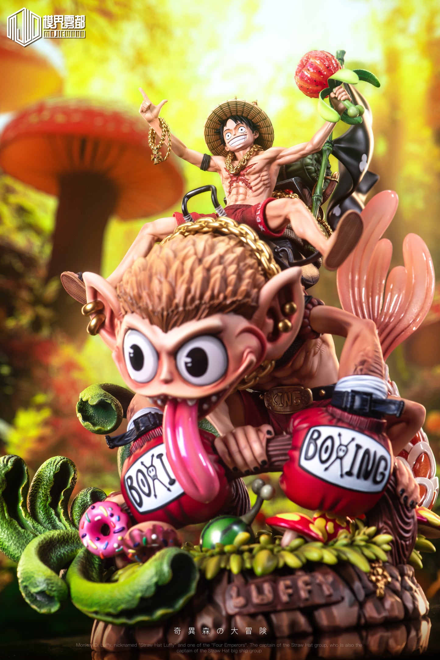 Mo Jie Wu Du Studio / MJ Studio - Monkey D. Luffy & Fish Tail Monkey