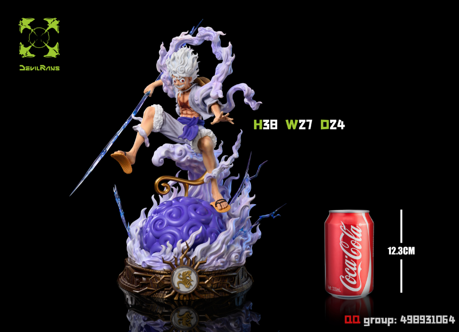 Devil Rans Studio - Gum-Gum Fruit & Sun God Nika Monkey D. Luffy