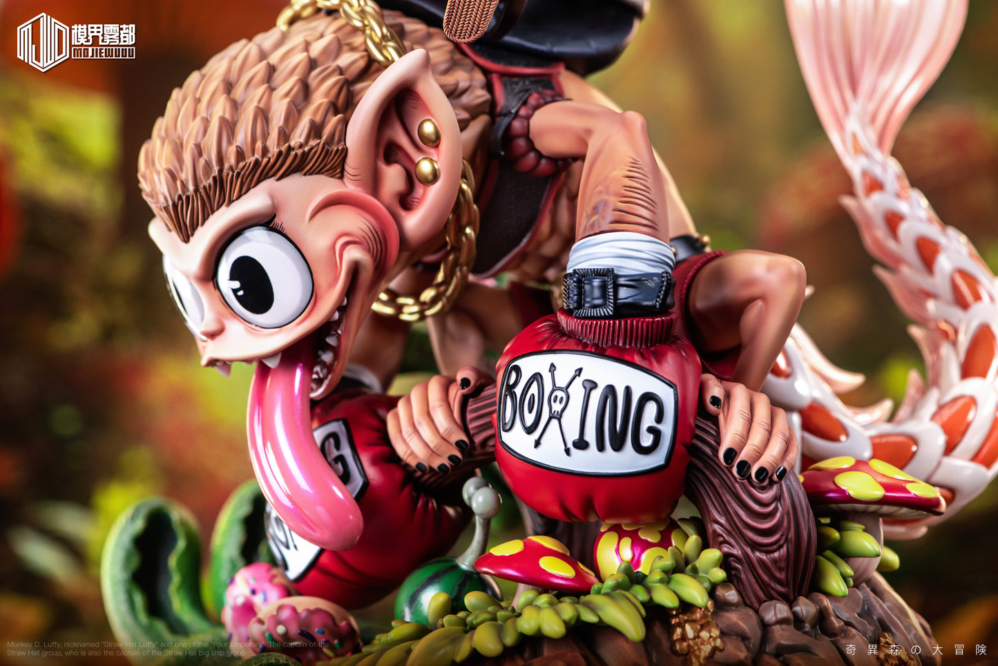 Mo Jie Wu Du Studio / MJ Studio - Monkey D. Luffy & Fish Tail Monkey
