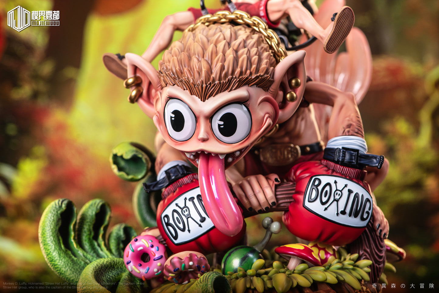 Mo Jie Wu Du Studio / MJ Studio - Monkey D. Luffy & Fish Tail Monkey