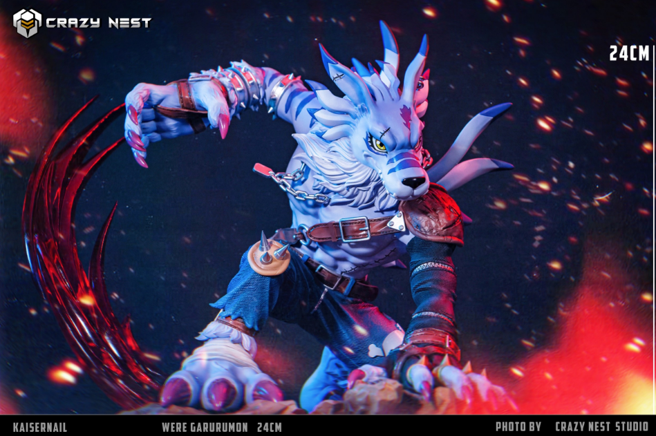 Crazy Nest Studio - Kaiser Nail WereGarurumon