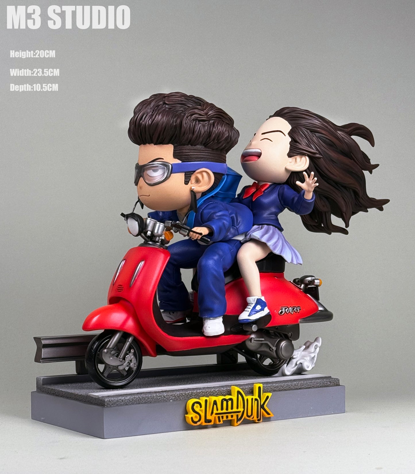 M3 Studio - Miyagi Ryota & Ayako Riding Motorcycle Chibi Ver.