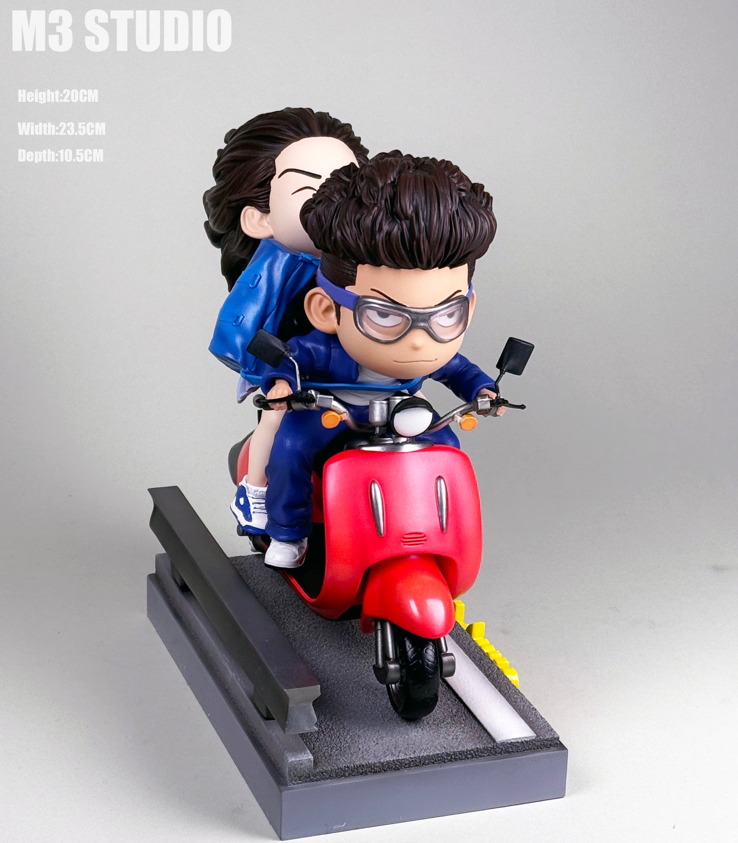 M3 Studio - Miyagi Ryota & Ayako Riding Motorcycle Chibi Ver.