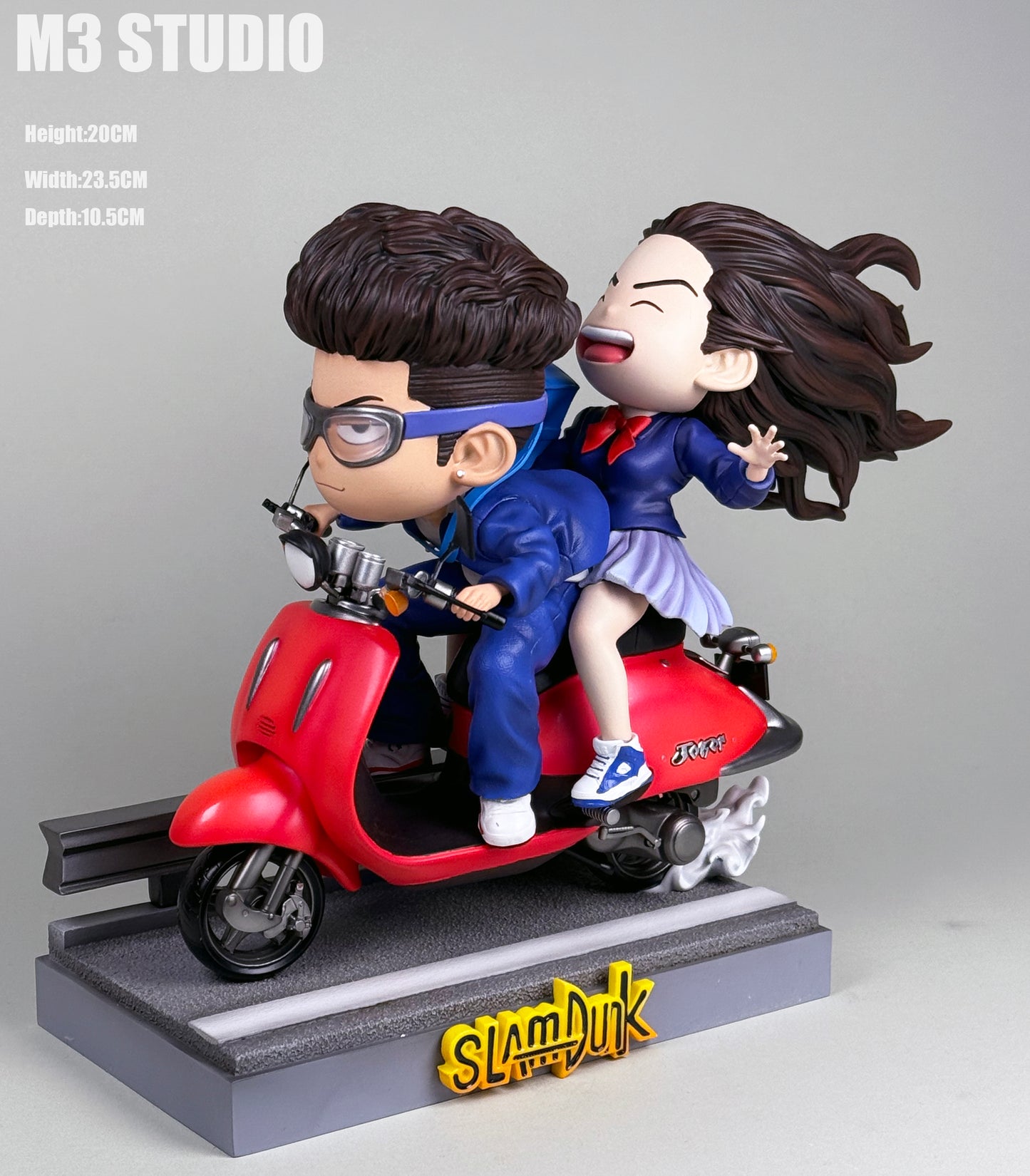 M3 Studio - Miyagi Ryota & Ayako Riding Motorcycle Chibi Ver.