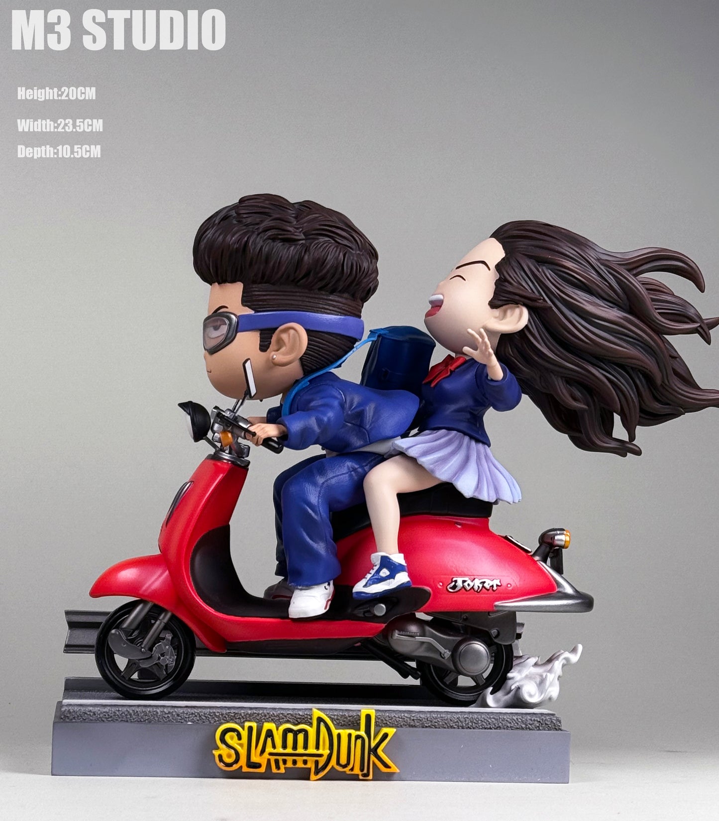 M3 Studio - Miyagi Ryota & Ayako Riding Motorcycle Chibi Ver.