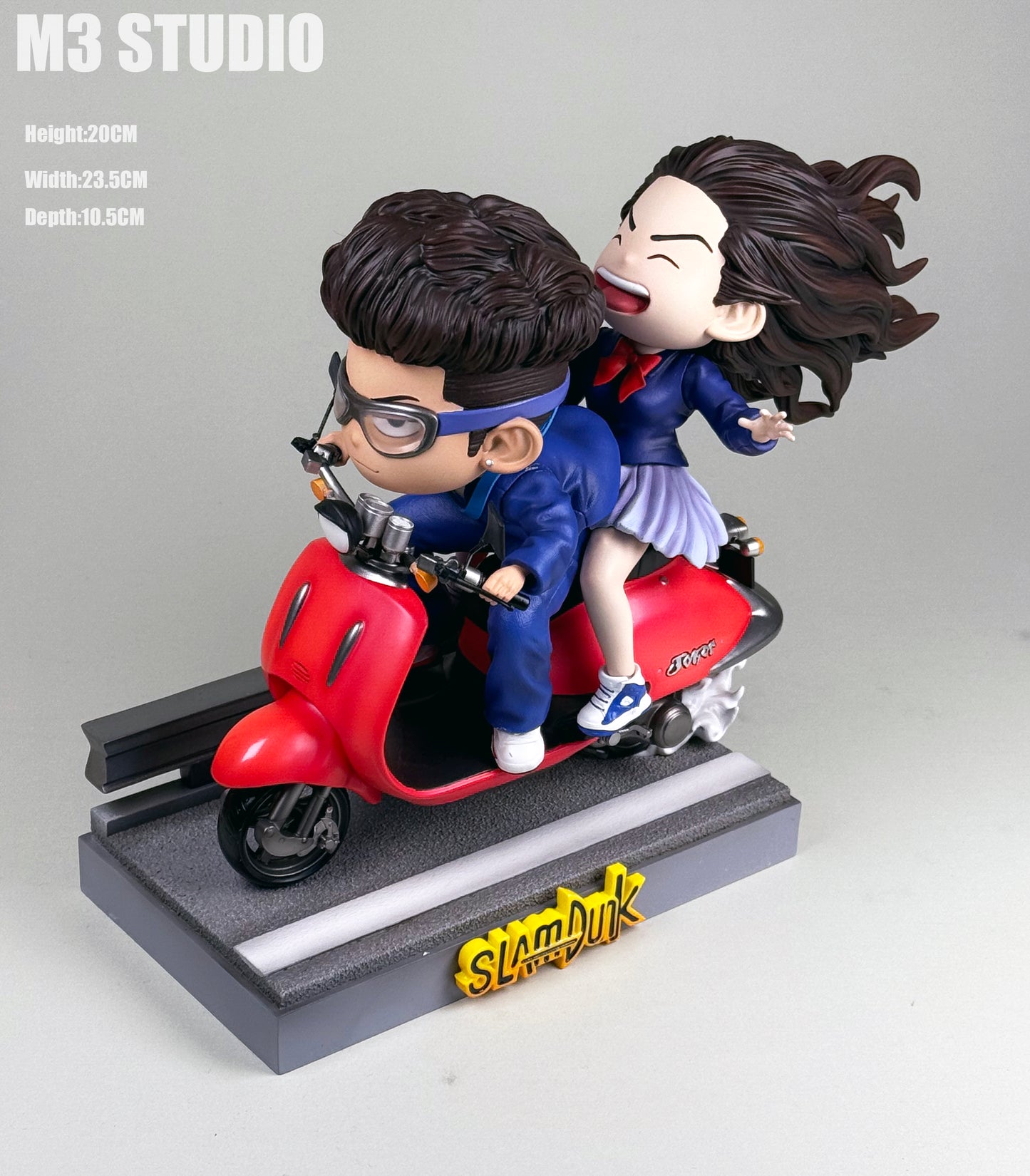 M3 Studio - Miyagi Ryota & Ayako Riding Motorcycle Chibi Ver.