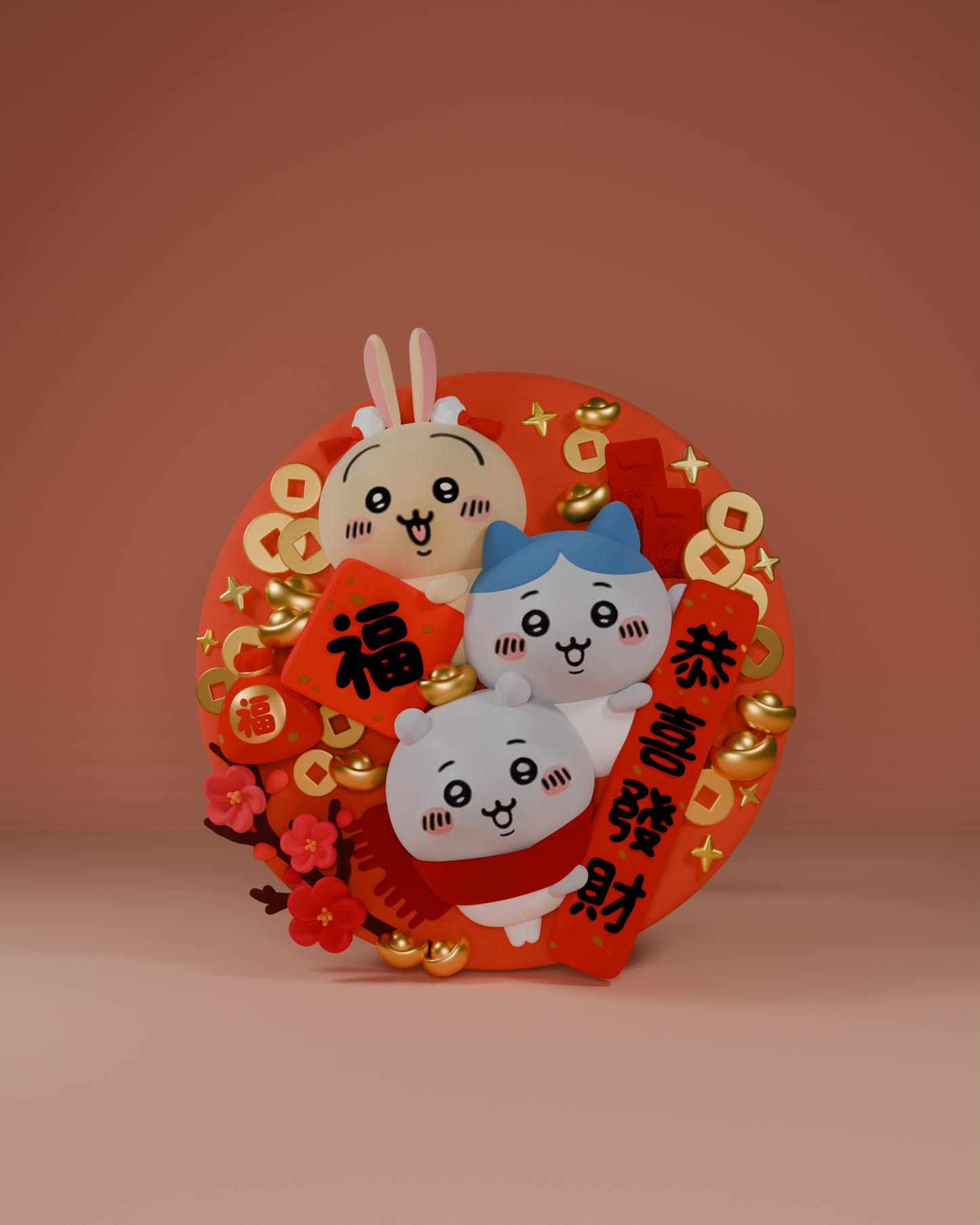 Chao She Studio - Chiikawa Celebrate New Year