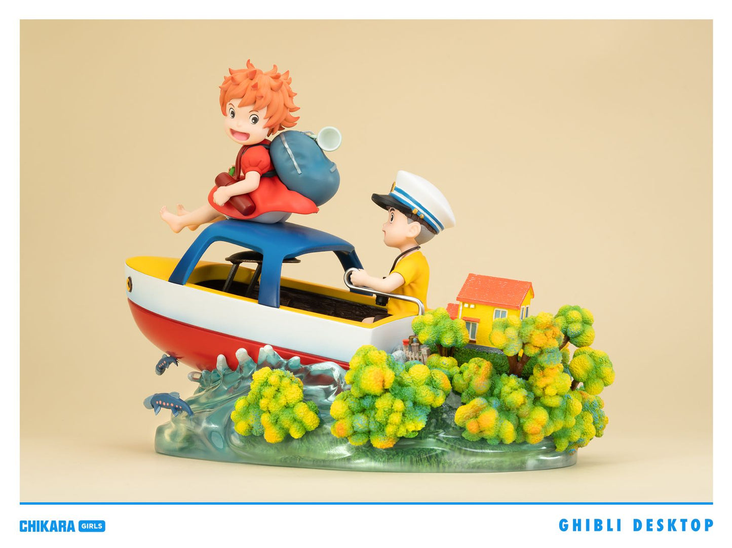 Chikara Studio - Ponyo & Sosuke on the Cliff