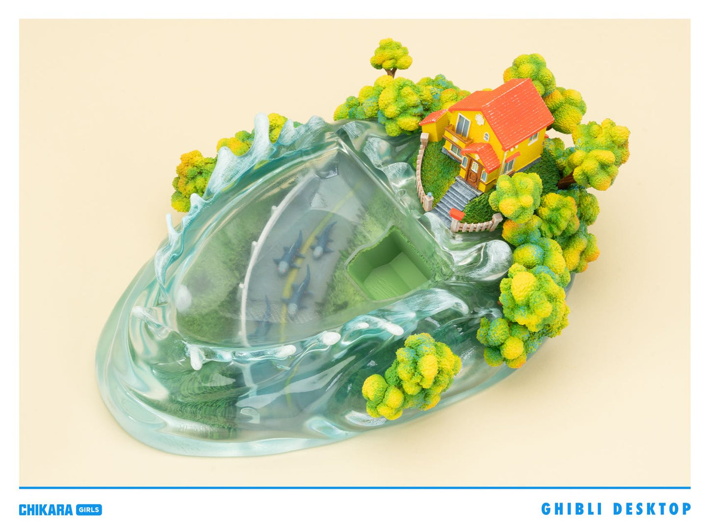 Chikara Studio - Ponyo & Sosuke on the Cliff