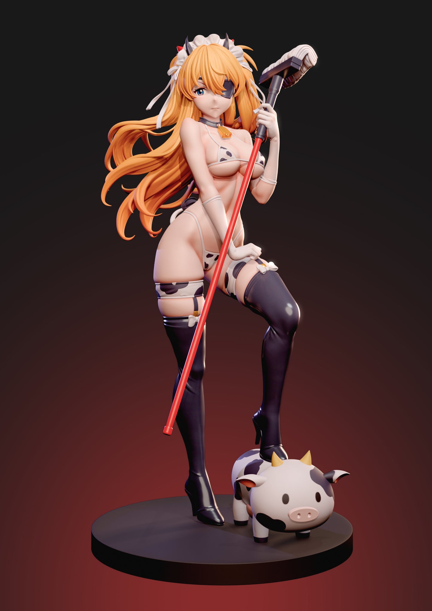 ZiYe Studio - Soryu Asuka Langley Cow Maid