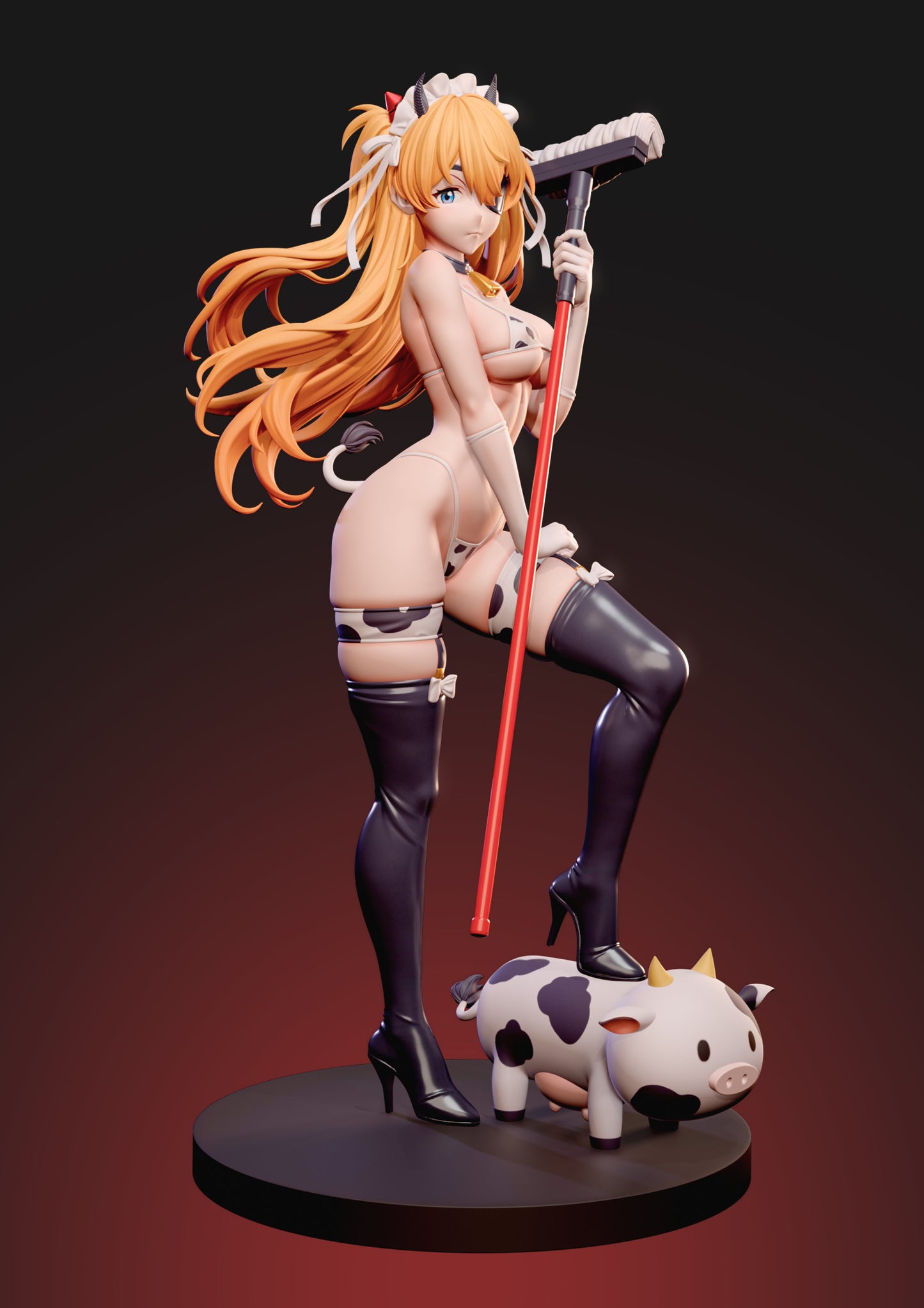 ZiYe Studio - Soryu Asuka Langley Cow Maid