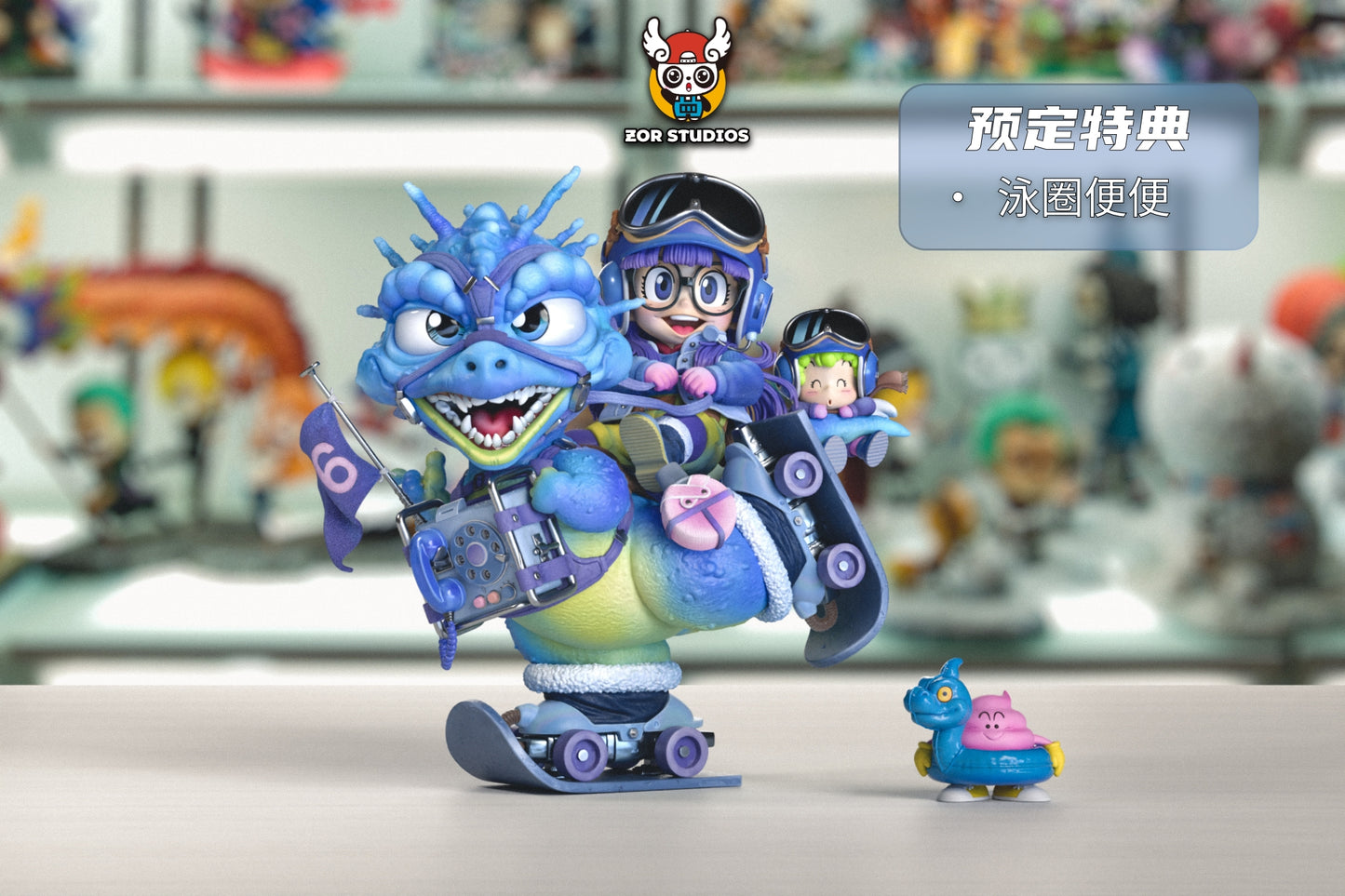 ZOR Studio - Arale Riding a Dragon