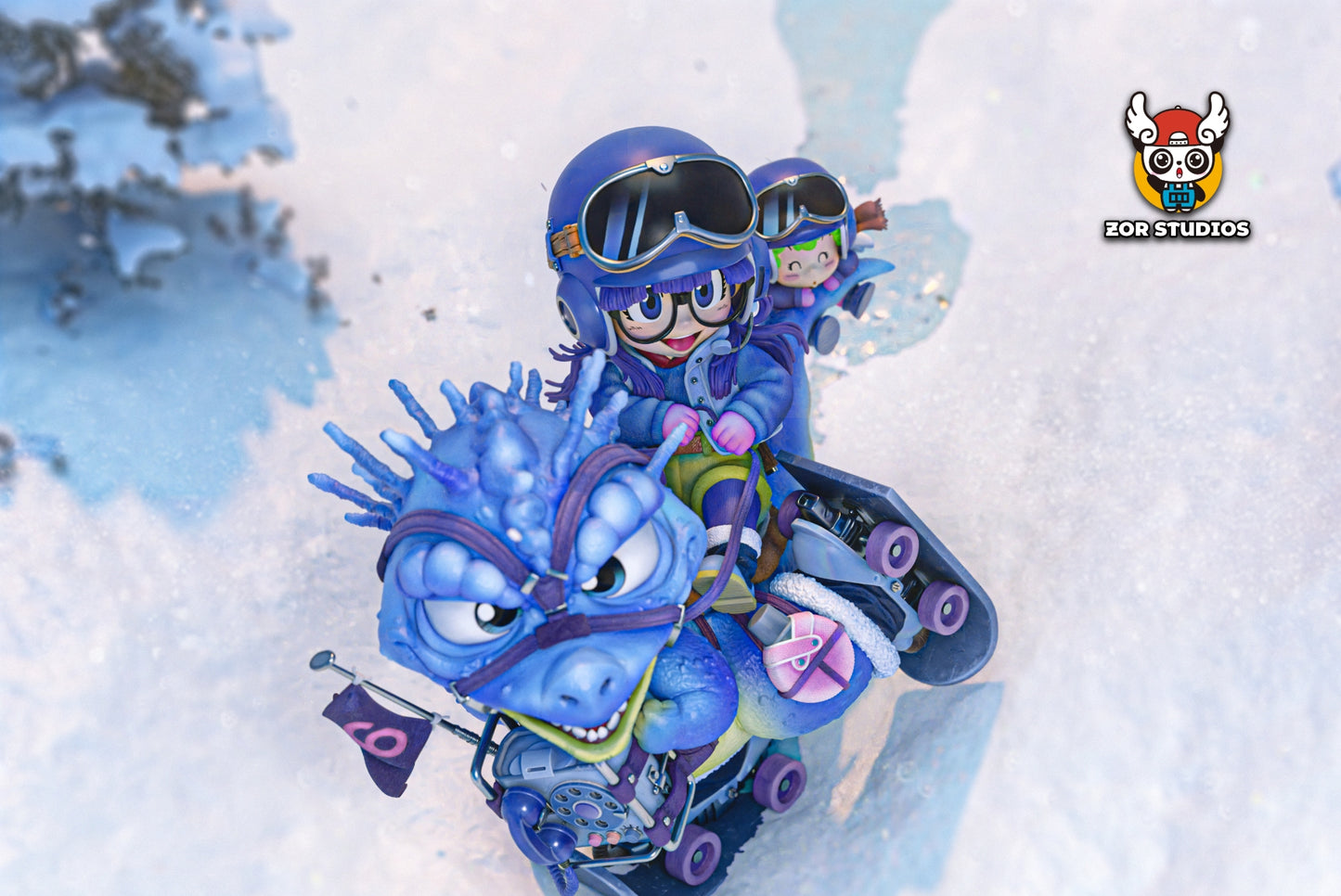 ZOR Studio - Arale Riding a Dragon
