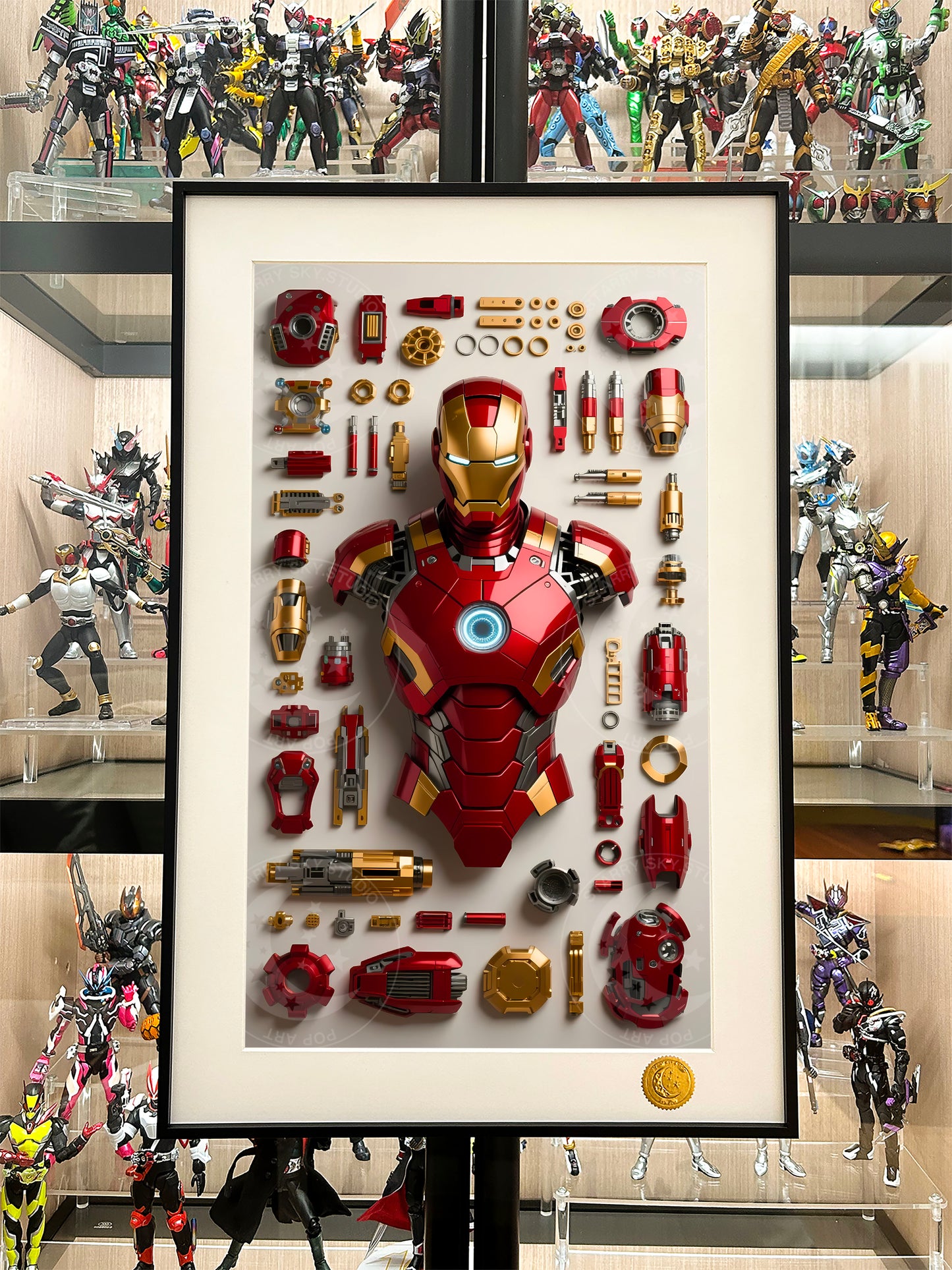 Xing Kong Studio - Iron Man Poster Frame