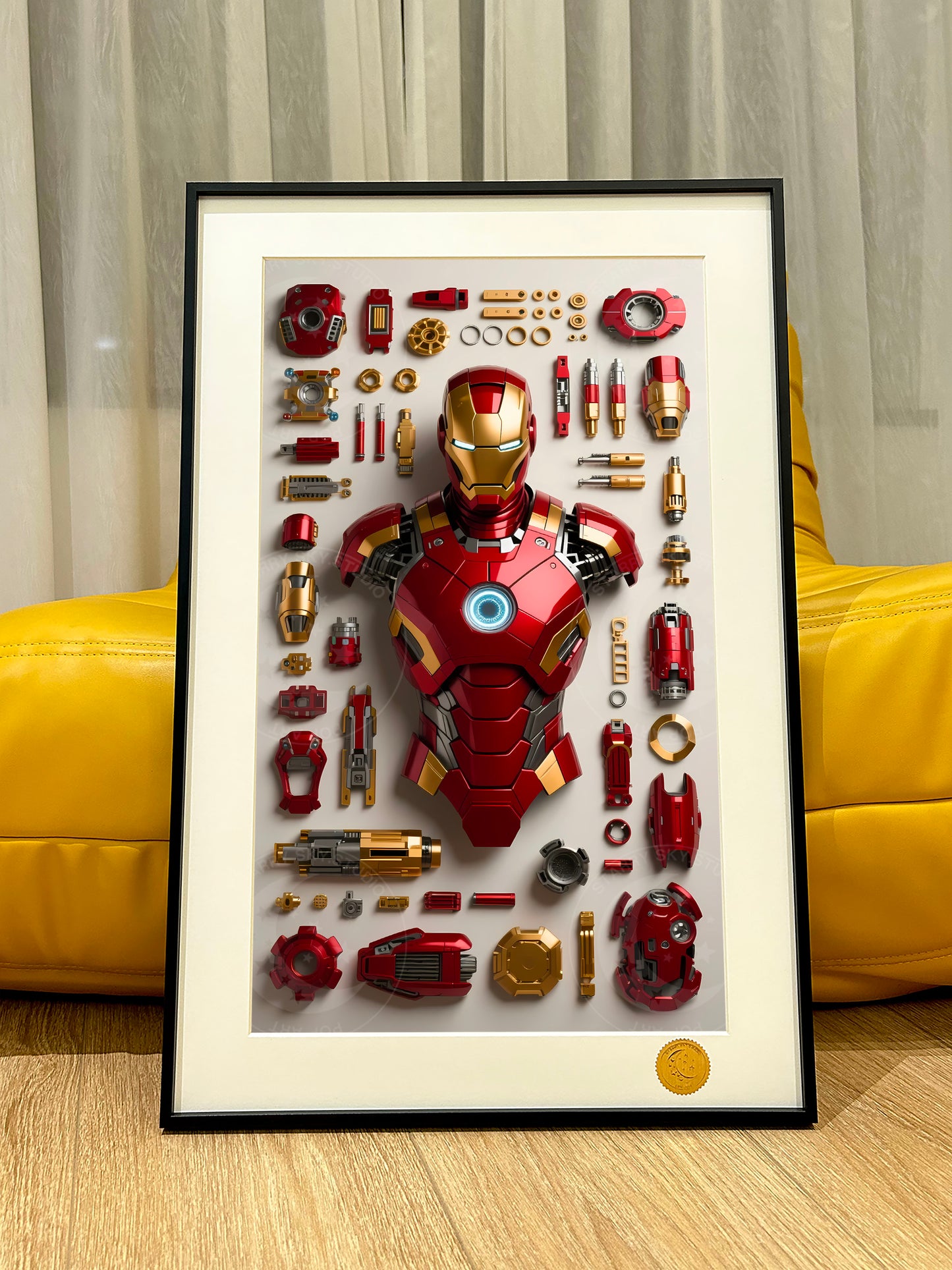 Xing Kong Studio - Iron Man Poster Frame