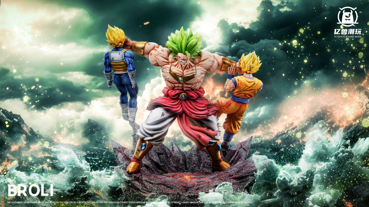 YISHOU Studio / Yi Shou Chao Wan - Broly VS Goku & Vegeta