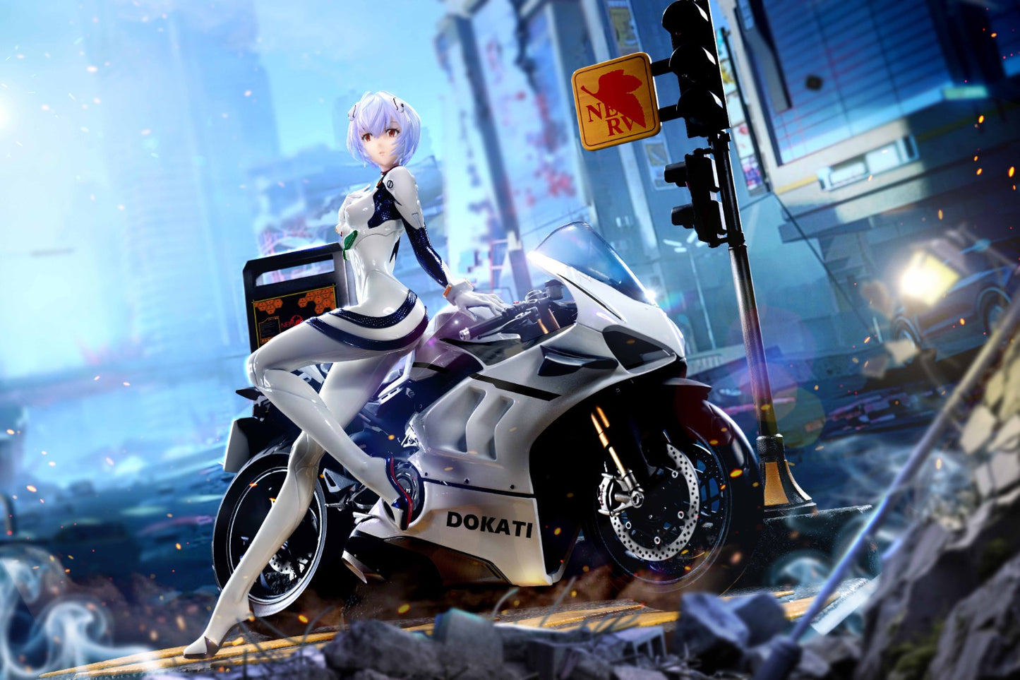 KOL Brother Studio - Motorcycle Ayanami Rei
