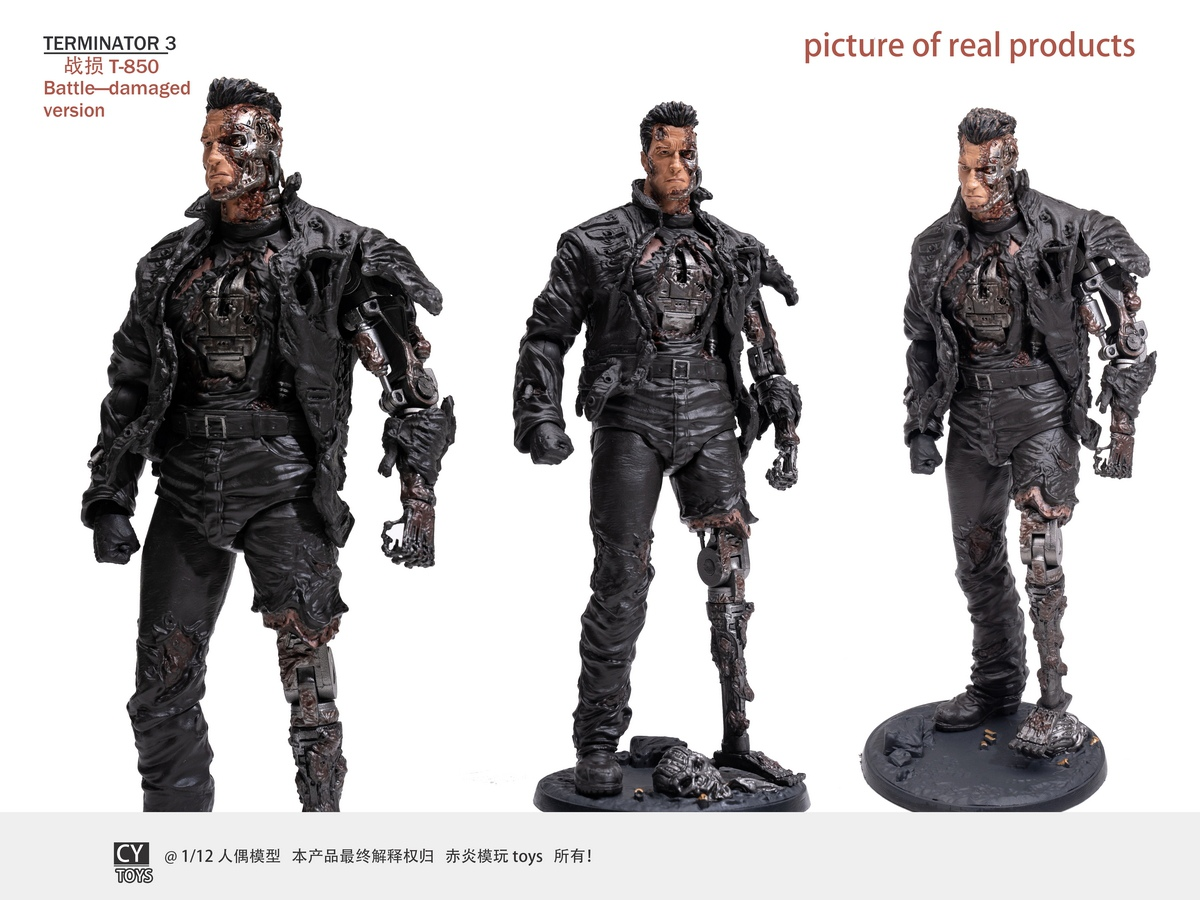Chiyang Toys - Terminator 3 Battle T850 Damaged Version