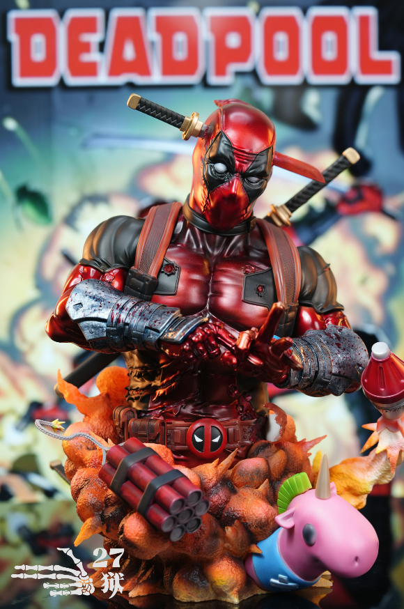 27abyss Studio - Deadpool Scale Bust