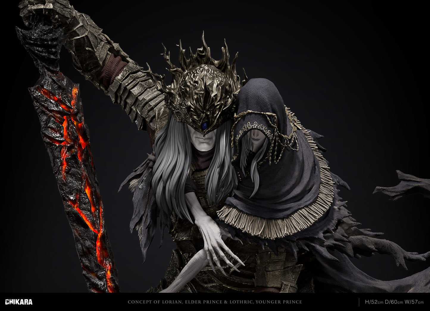 Chikara Studio - Lorian Elder Prince & Lothric Younger Prince